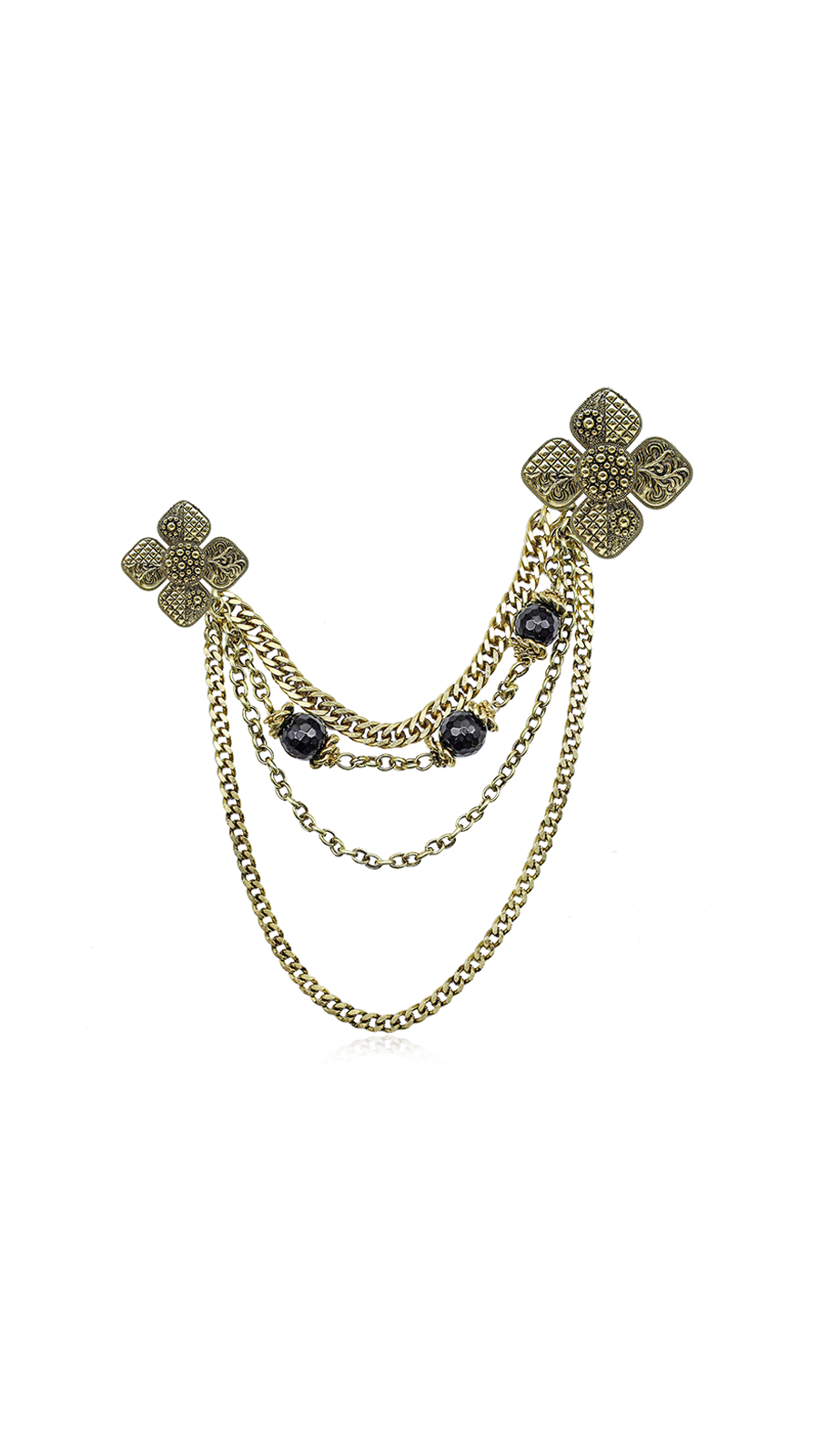 Bayemeyc-Celestia Altin Kaplama Broş-Broş-2-Milagron.com