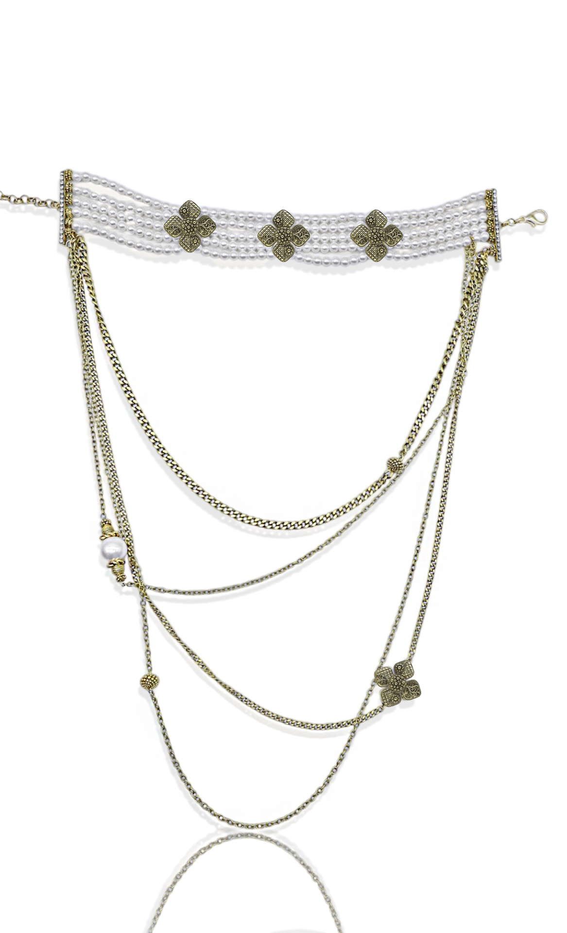 Bayemeyc-Cherie Chance çoklu İnci̇ Kolye-Kolye-1-Milagron.com