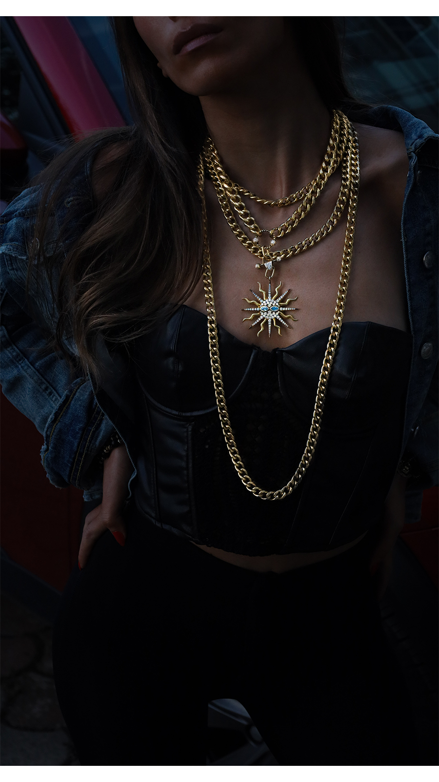 Bayemeyc-Clarion Zi̇nci̇r Çoklu Kolye-Kolye-2-Milagron.com