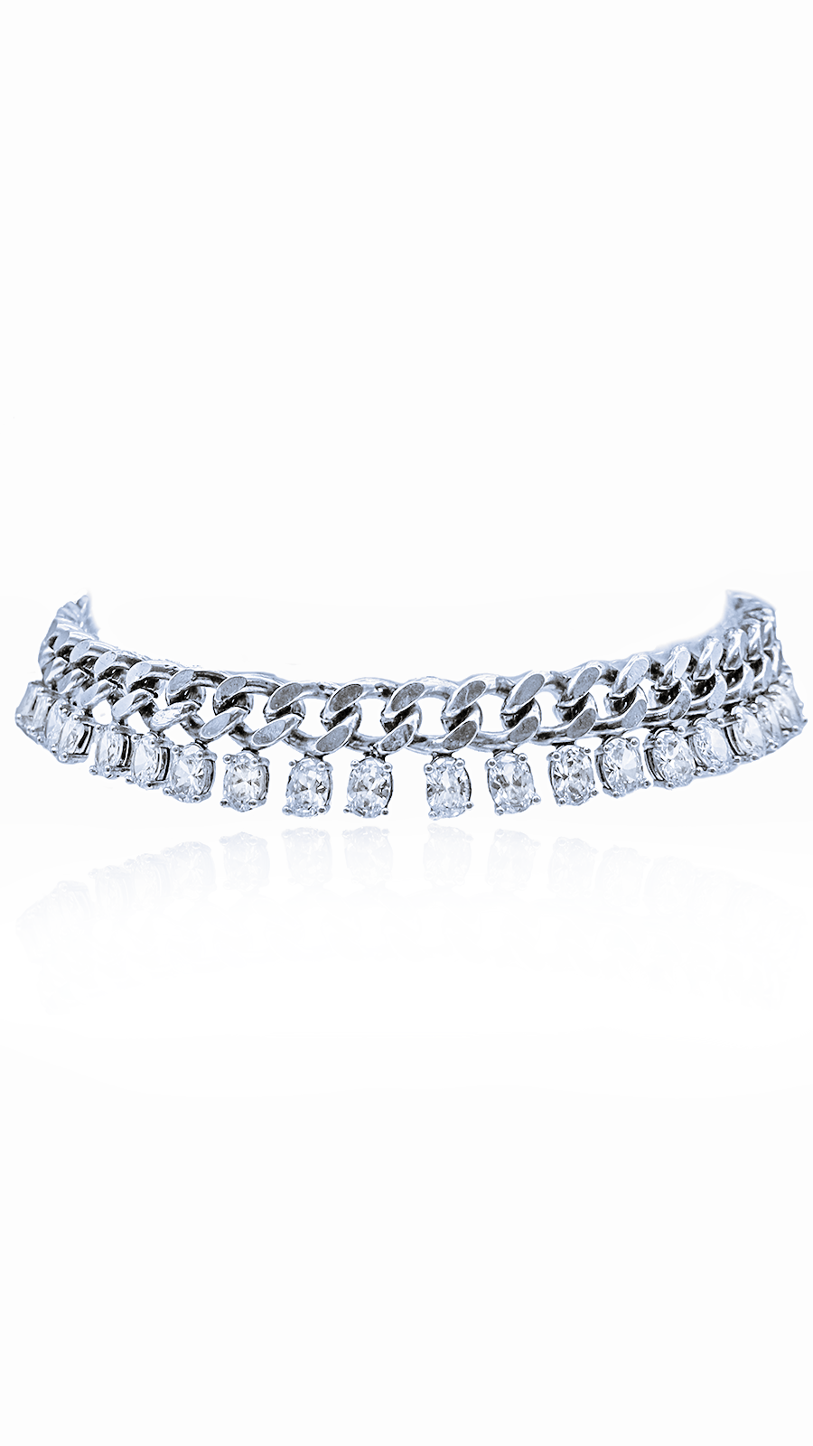 Dia Noche Choker Kolye