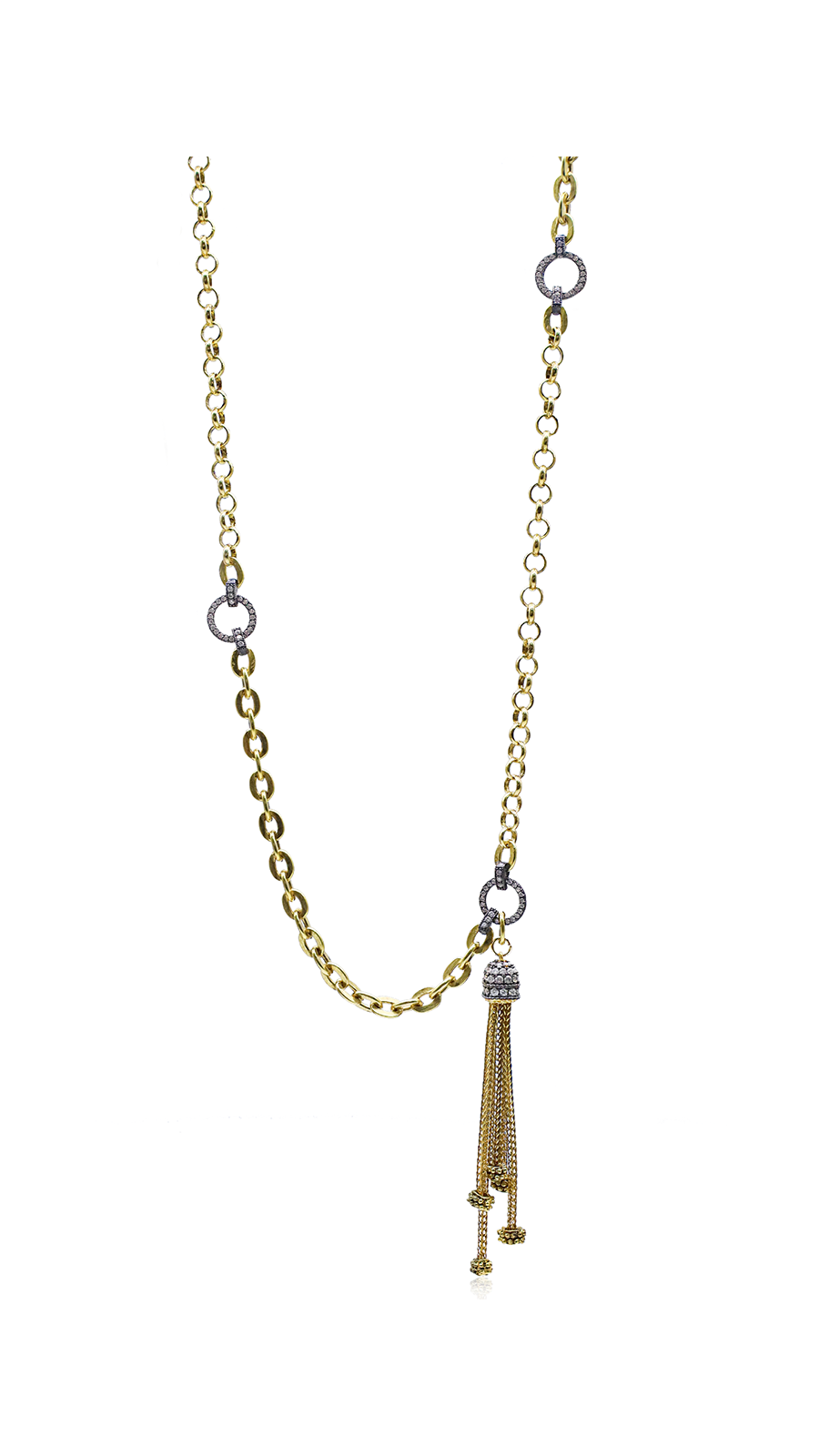 Bayemeyc-Elegant Altin Kaplama Zi̇nci̇r Kolye-Kolye-1-Milagron.com