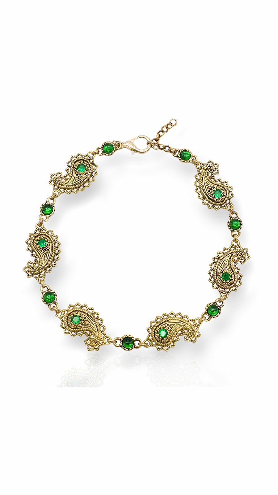 Bayemeyc-Emperor Altın Kaplama Choker Kolye-Kolye-1-Milagron.com