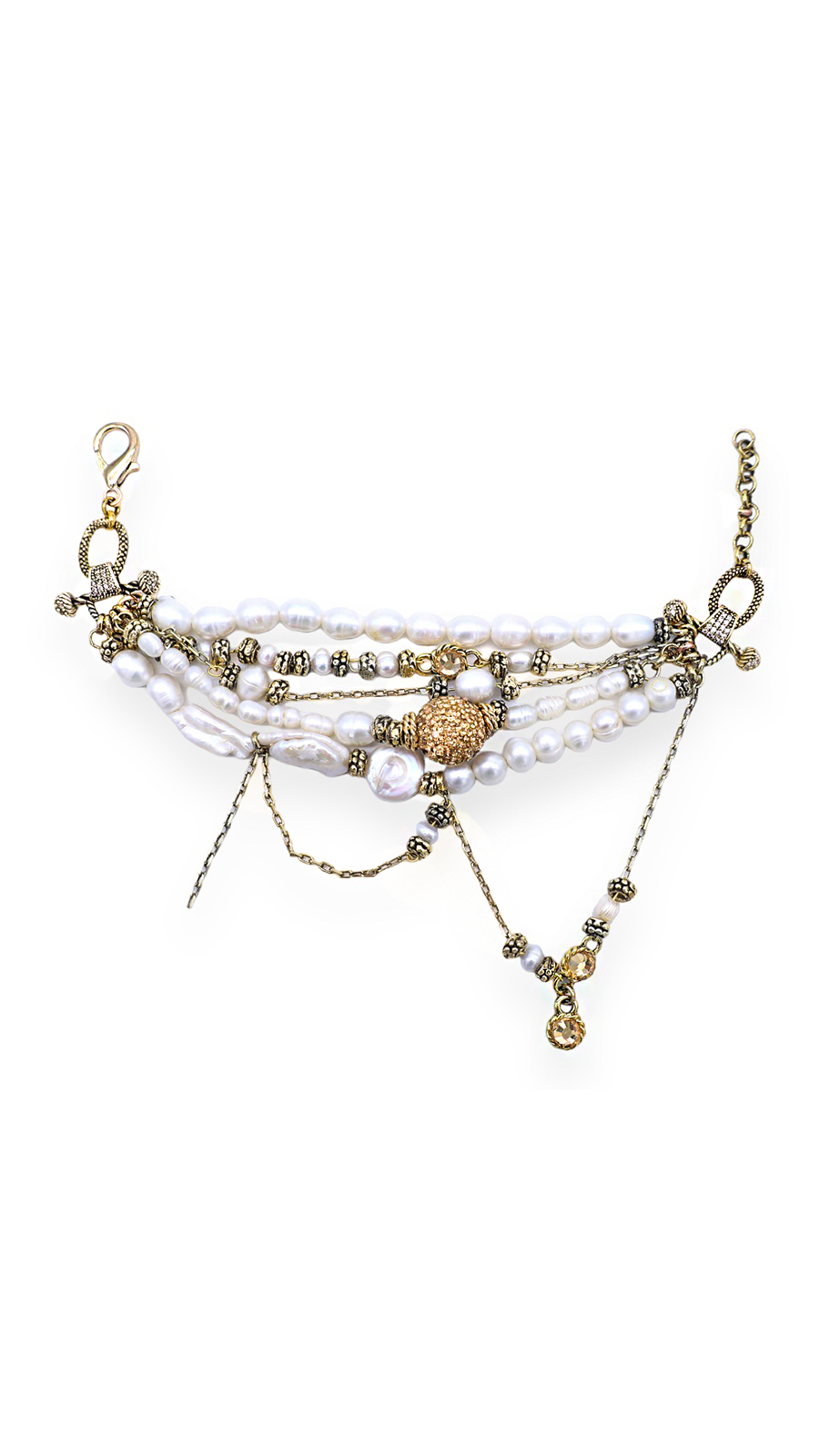 Bayemeyc-Gitano çoklu İnci̇ Bi̇lekli̇k-Bileklik-1-Milagron.com