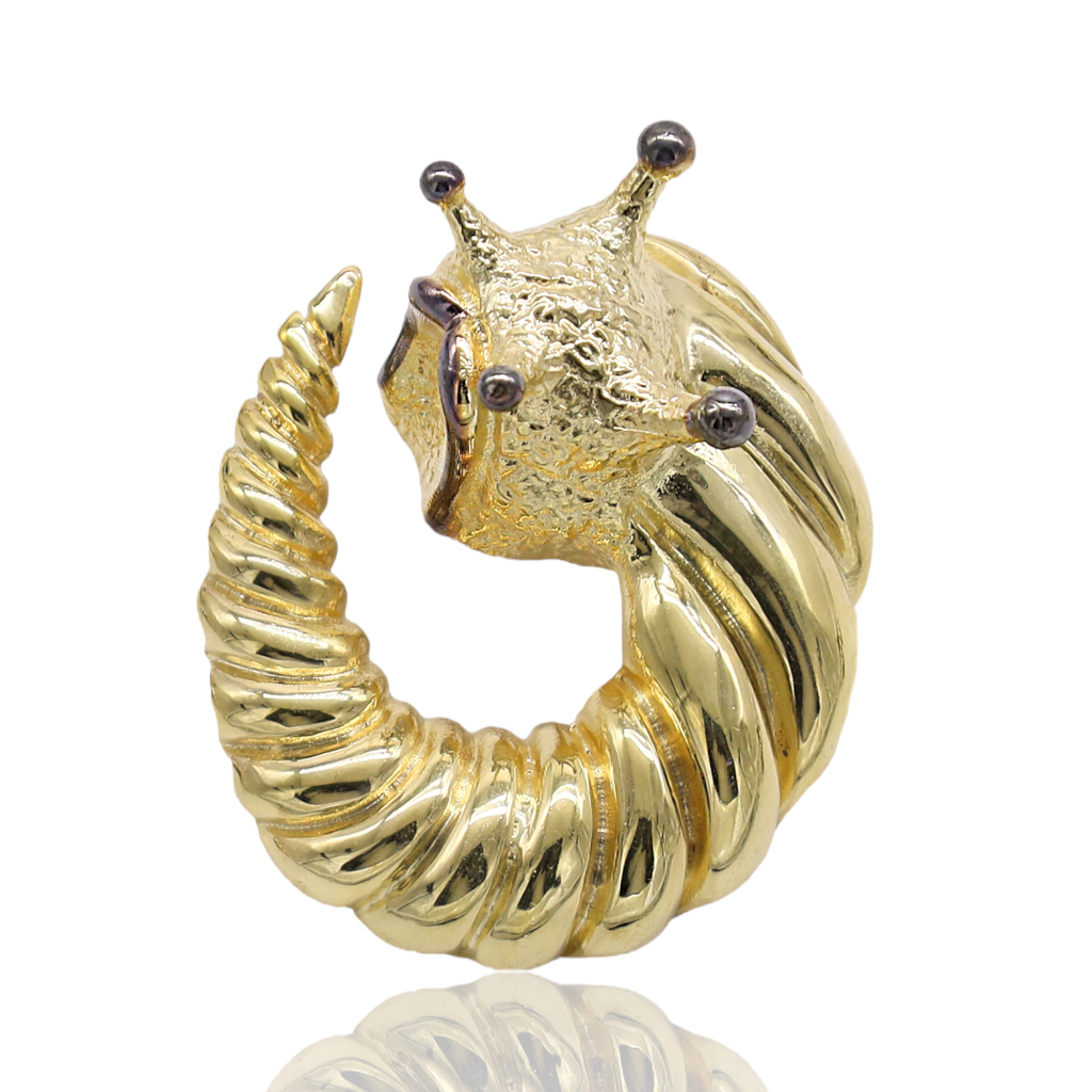 Bayemeyc-Helix Gold Broş-Broş-1-Milagron.com