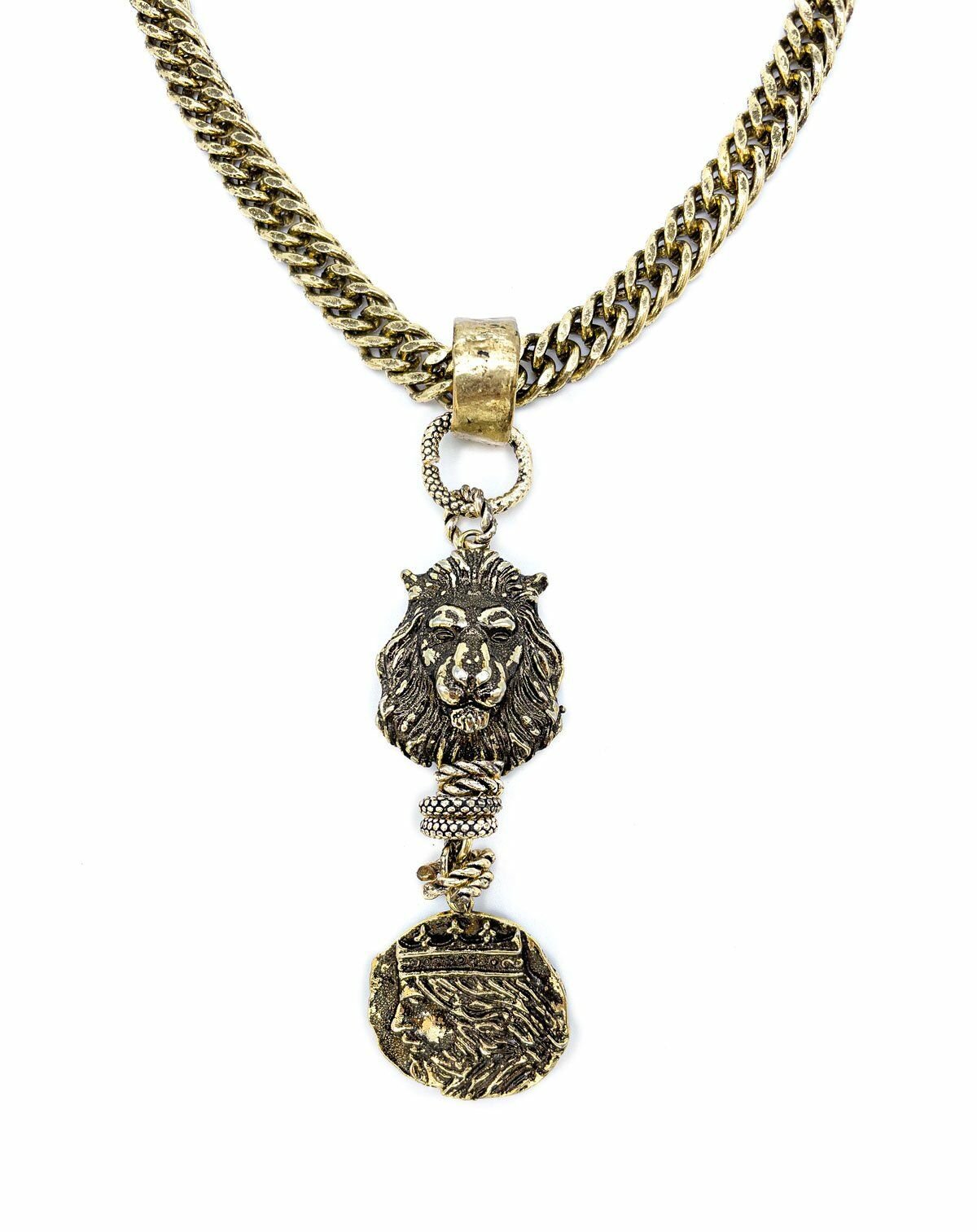 Bayemeyc-Leo Altin Kaplama Madalyon Kolye-Kolye-1-Milagron.com