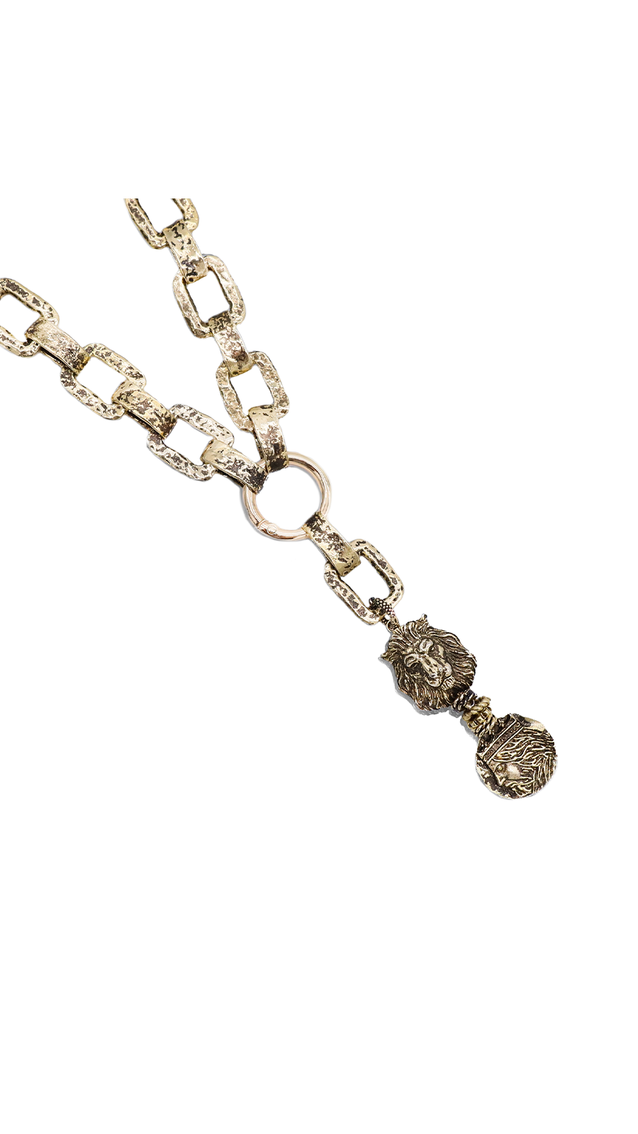 Bayemeyc-Lion King Altın Kaplama Kolye-Kolye-2-Milagron.com