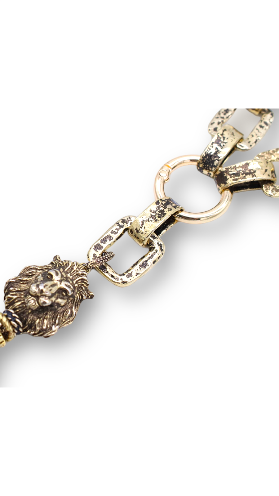 Bayemeyc-Lion King Altın Kaplama Kolye-Kolye-3-Milagron.com