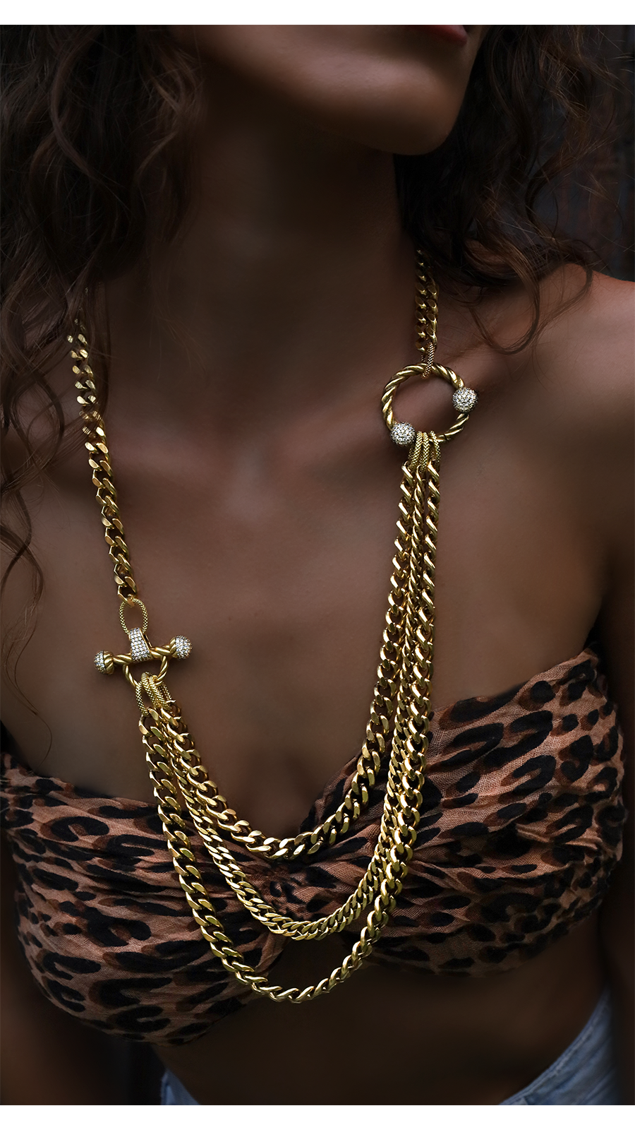 Bayemeyc-Livello Altin Kaplama Çoklu Kolye-Kolye-2-Milagron.com