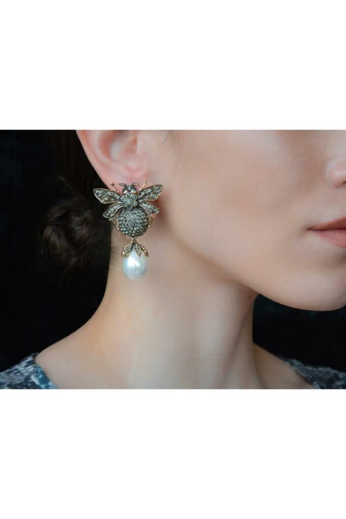 Bayemeyc-Lyra İnci̇ Küpe-Küpe-2-Milagron.com