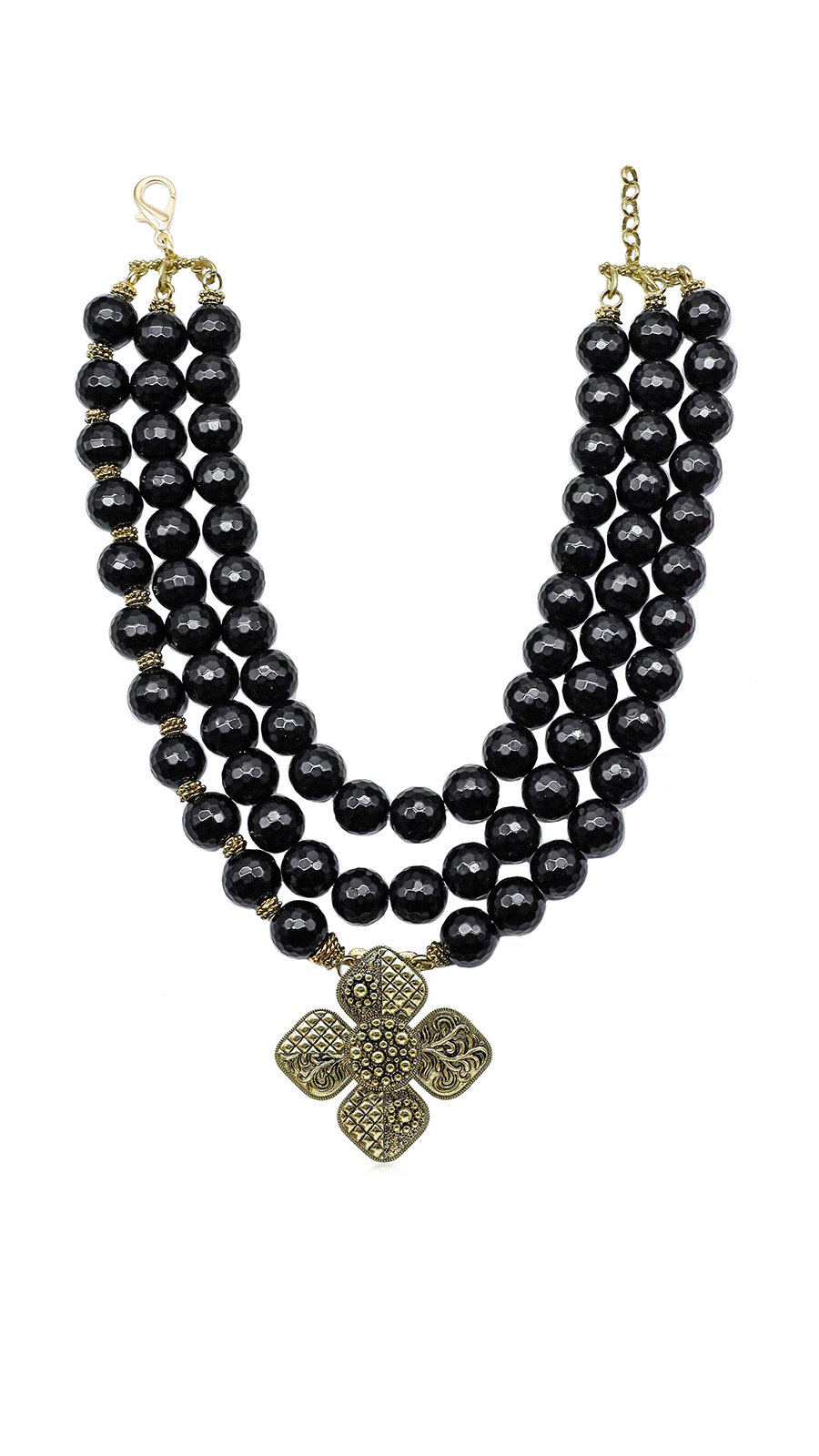 Bayemeyc-Maise Doğal Taş Çoklu Kolye-Kolye-3-Milagron.com