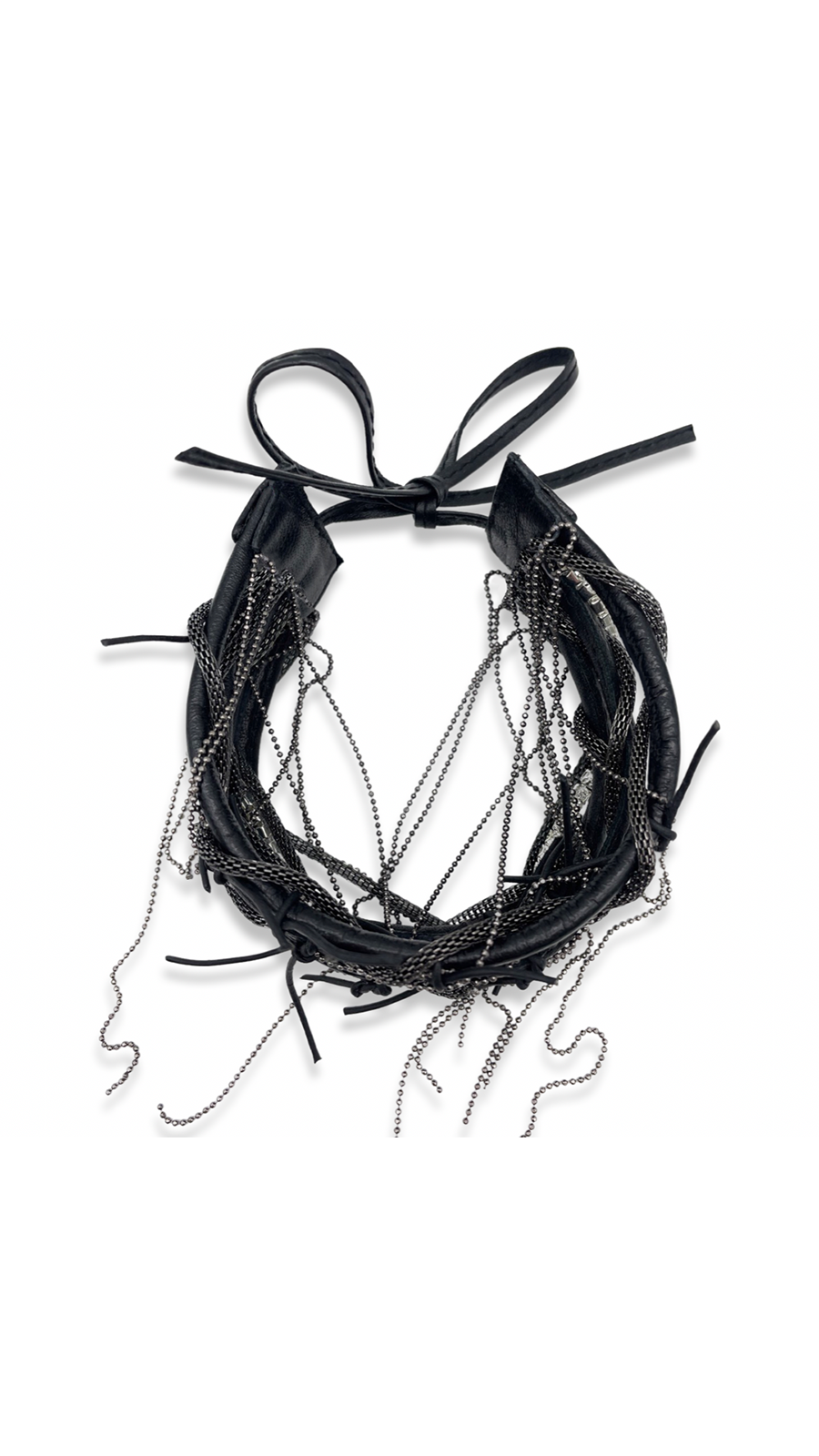 Bayemeyc-Nathair Deri̇ Choker Kolye-Kolye-3-Milagron.com