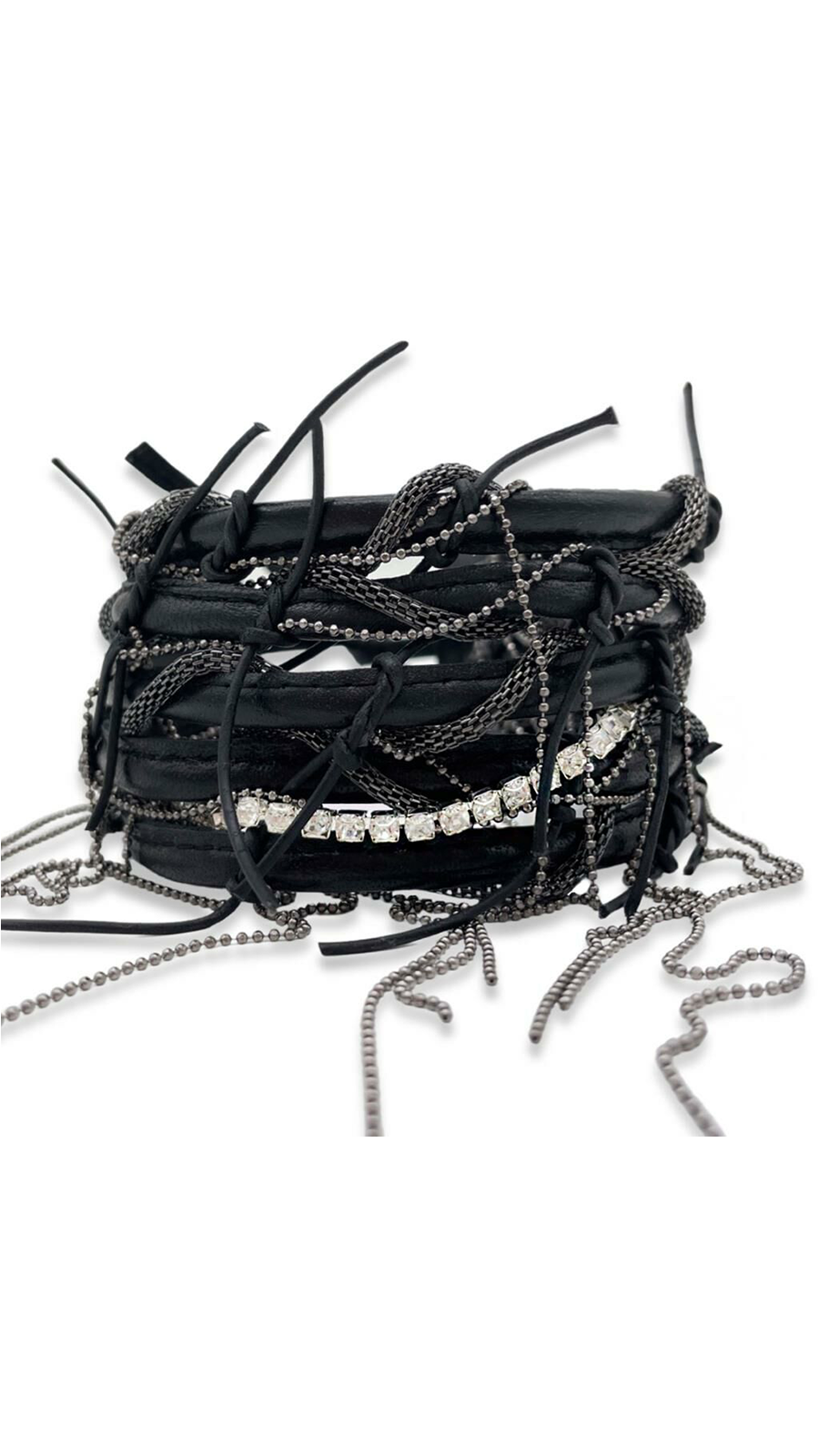 Nathair Deri Choker Kolye