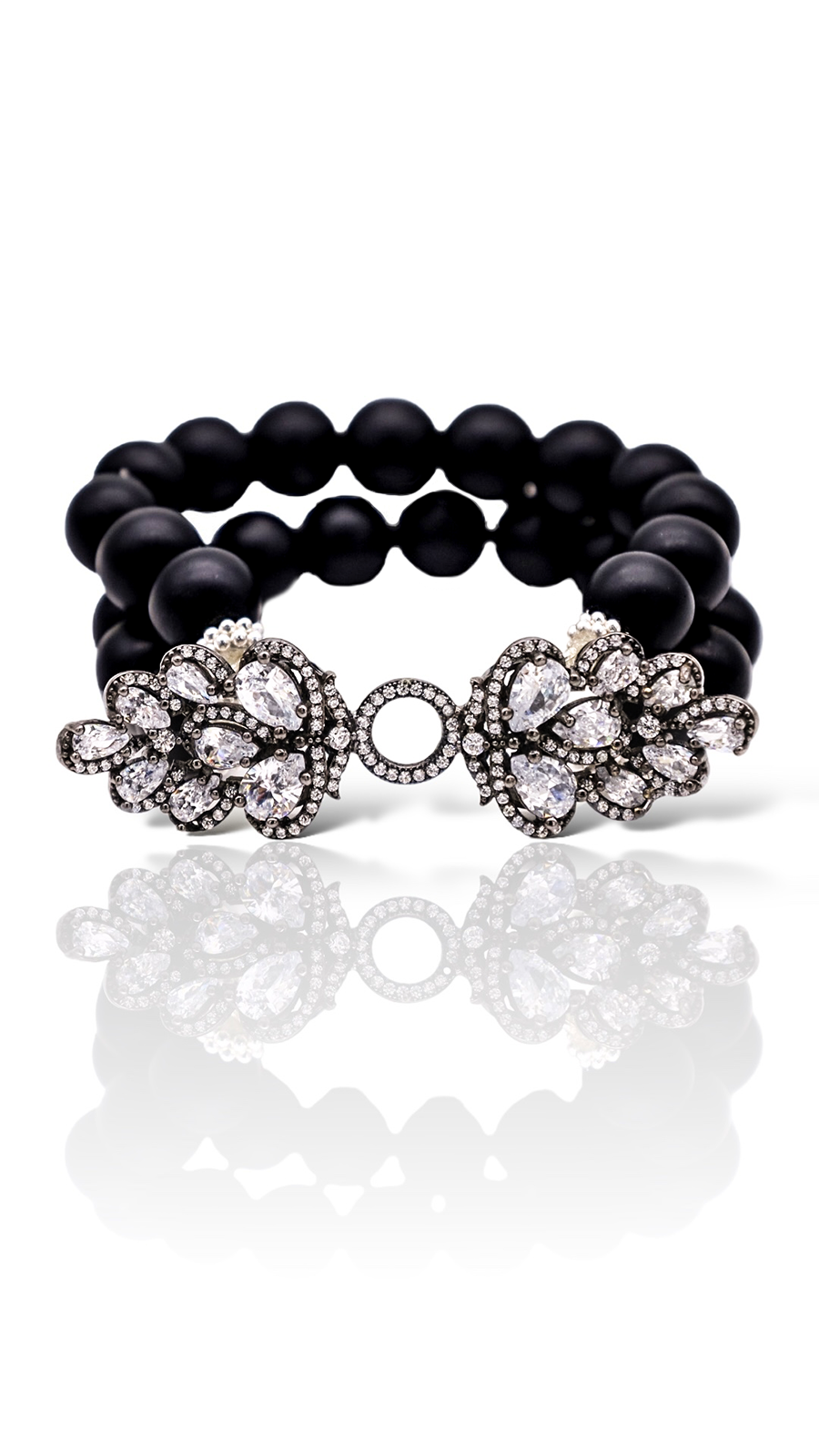 Bayemeyc-Noche Doğal Taş Kri̇stal Bi̇lekli̇k-Bileklik-1-Milagron.com