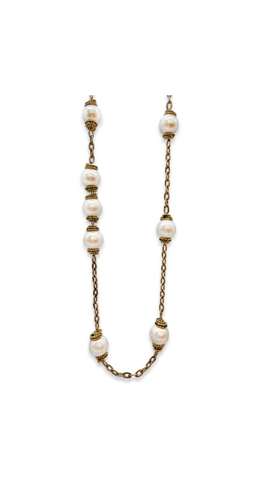 Bayemeyc-Nueve İnci̇ Altın Kaplama Kolye-Kolye-1-Milagron.com