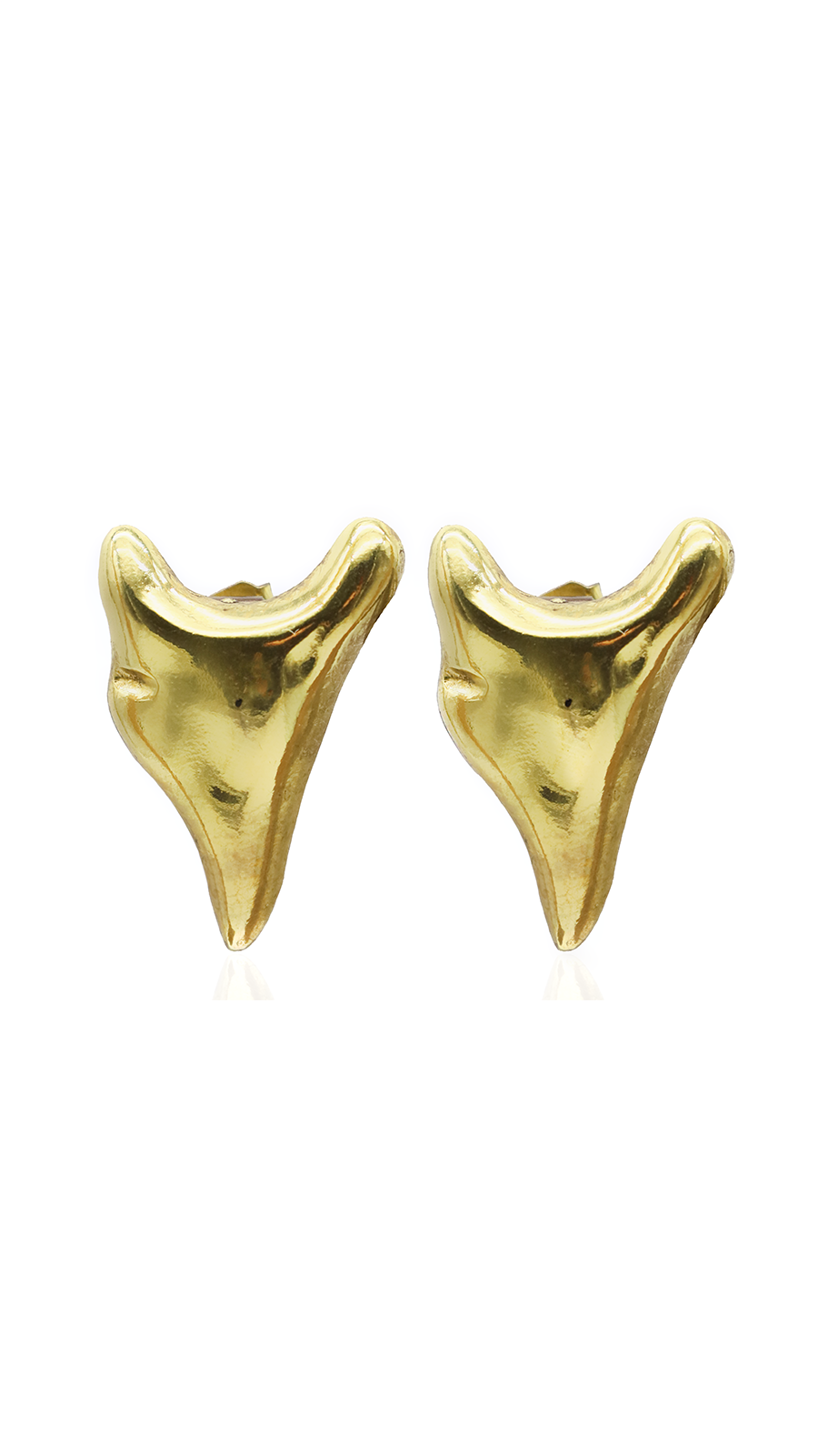 Bayemeyc-Opia Altın Kaplama Kalp Küpe-Küpe-1-Milagron.com