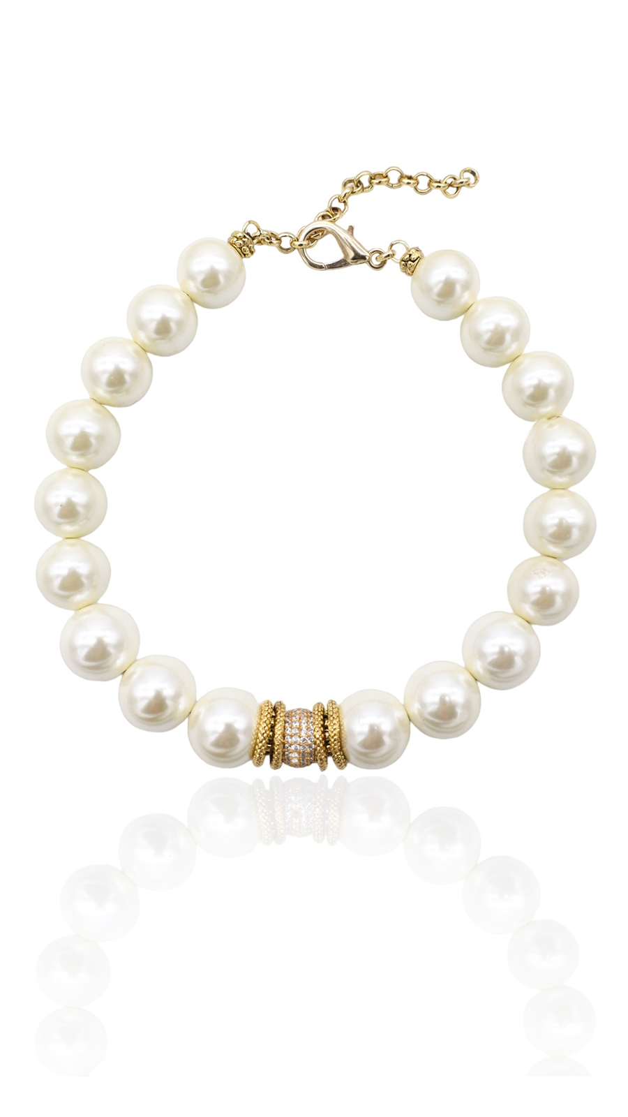 Bayemeyc-Pearl Empire Choker İnci̇ Kolye-Kolye-1-Milagron.com