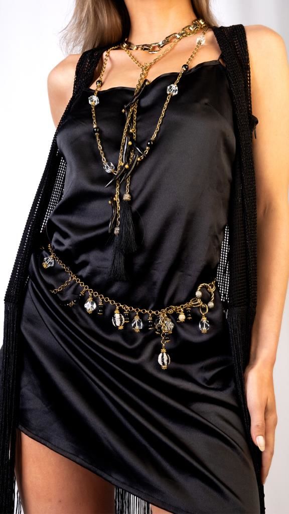 Bayemeyc-Pera Doğal Taş Zi̇nci̇r Kolye-Kolye-2-Milagron.com