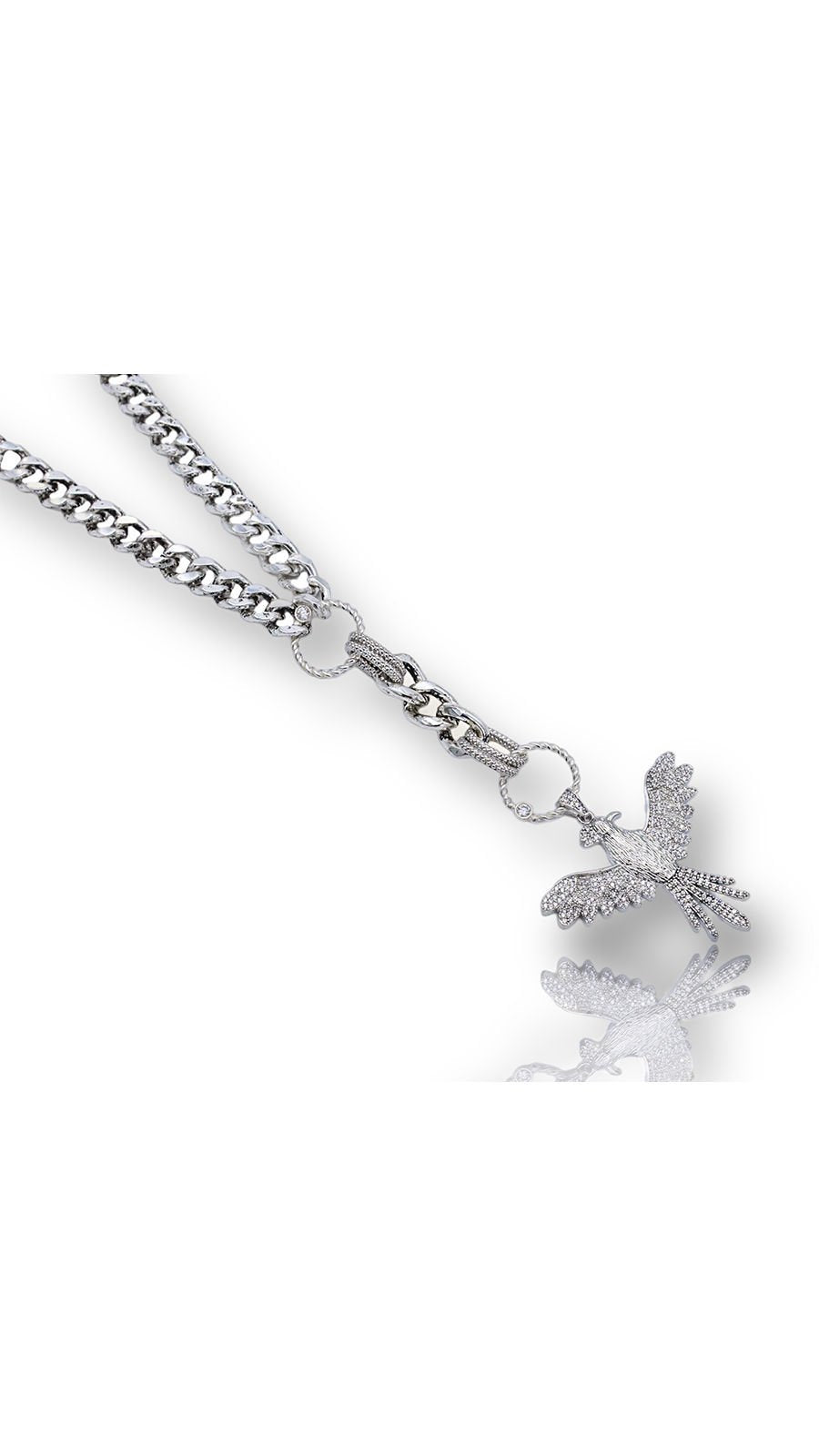 Bayemeyc-Phoenix Eski̇tme Anka Kuşu Kolye-Kolye-2-Milagron.com