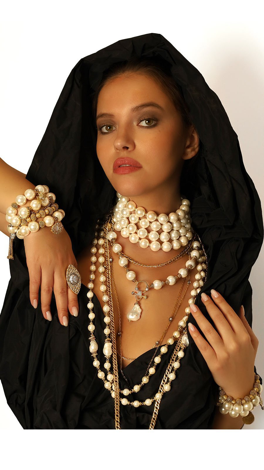 Bayemeyc-Rico Barok İnci̇ Kolye Set-Kolye-3-Milagron.com