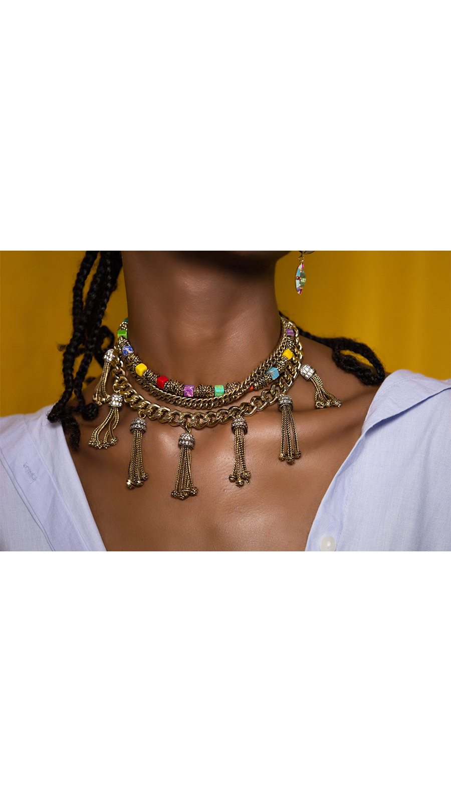 Bayemeyc-Salsa Zi̇nci̇r Altın Kaplama Kolye-Kolye-2-Milagron.com