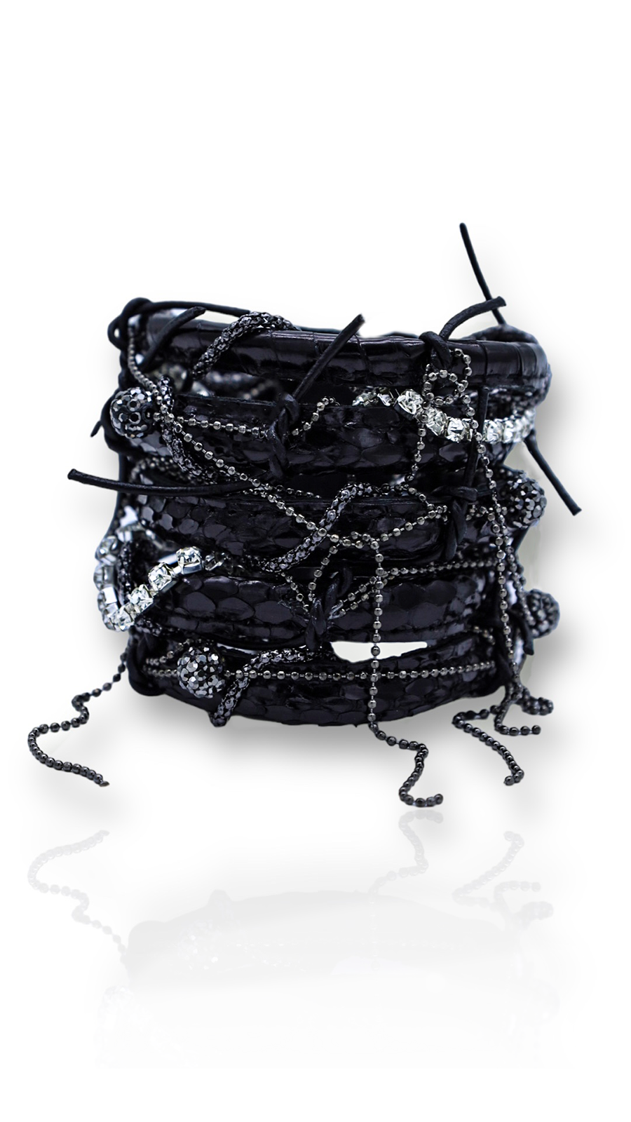 Bayemeyc-Serpiente Deri̇ Bi̇lekli̇k-Bileklik-1-Milagron.com