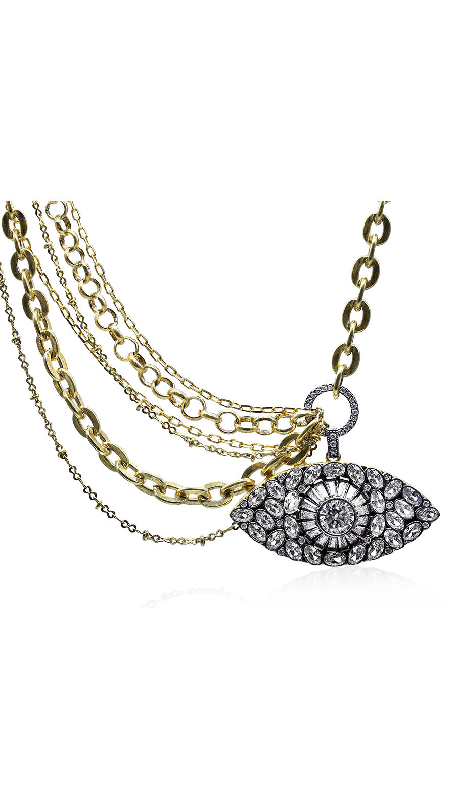 Bayemeyc-Suadela Altin Kaplama Göz Kolye-Kolye-1-Milagron.com