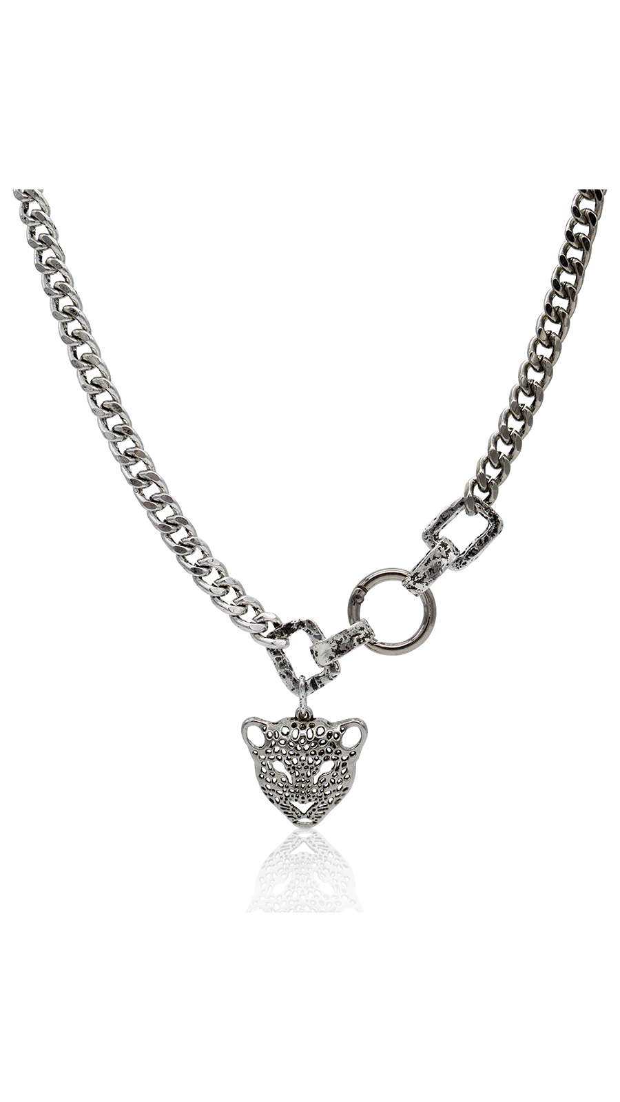 Bayemeyc-Tigre Zi̇nci̇r Kolye-Kolye-1-Milagron.com