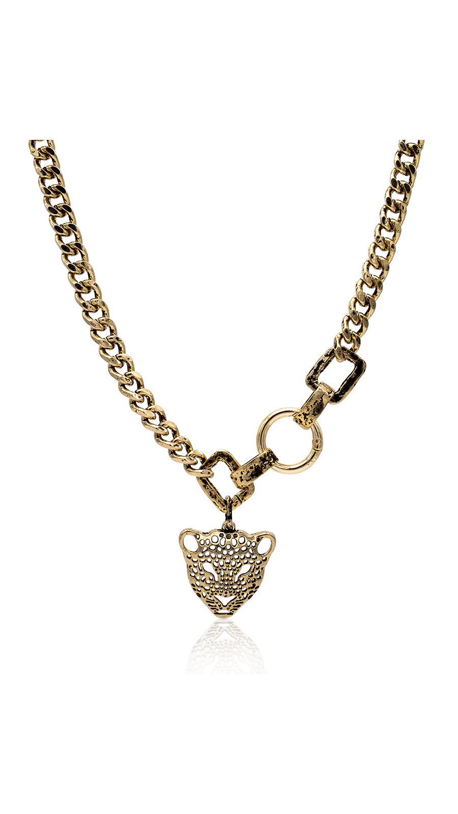 Bayemeyc-Tigre Zi̇nci̇r Kolye-Kolye-1-Milagron.com