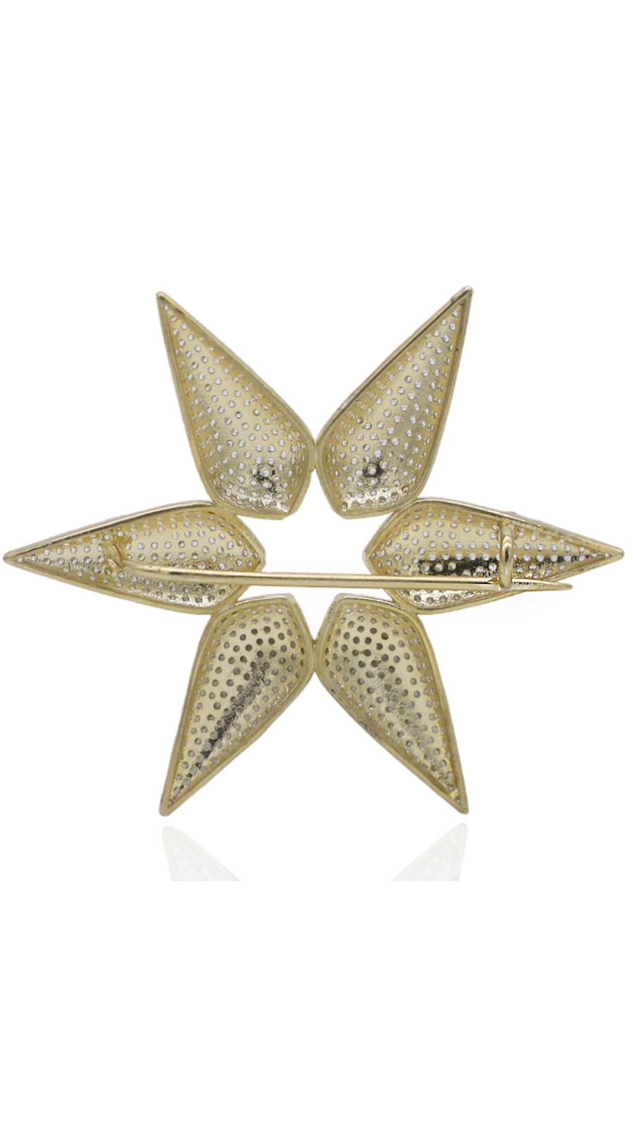 Bayemeyc-Yildiz 22 Ayar Broş-Broş-2-Milagron.com