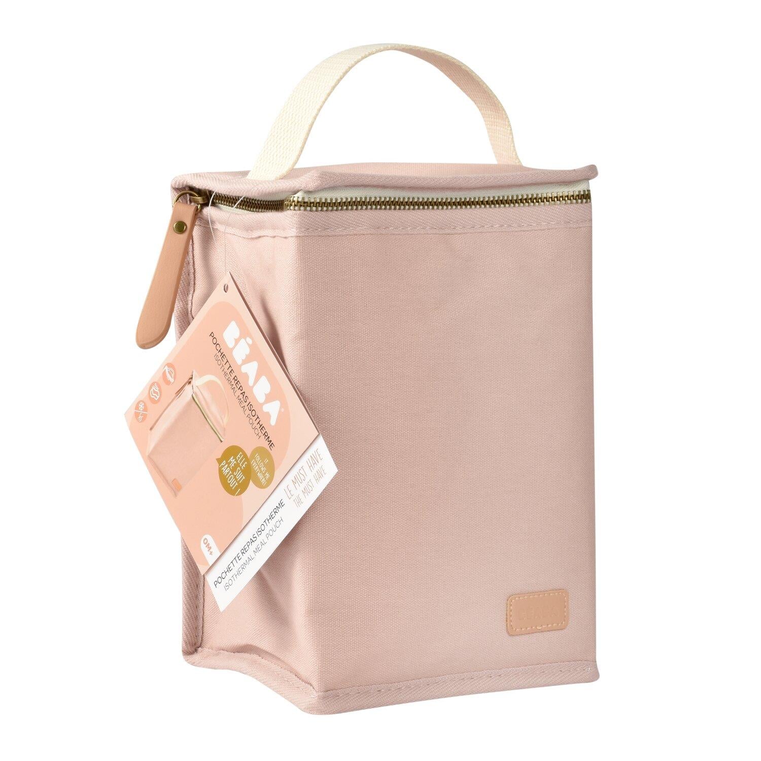 İZotermik Beslenme Çantası, Canvas Dusty Pink