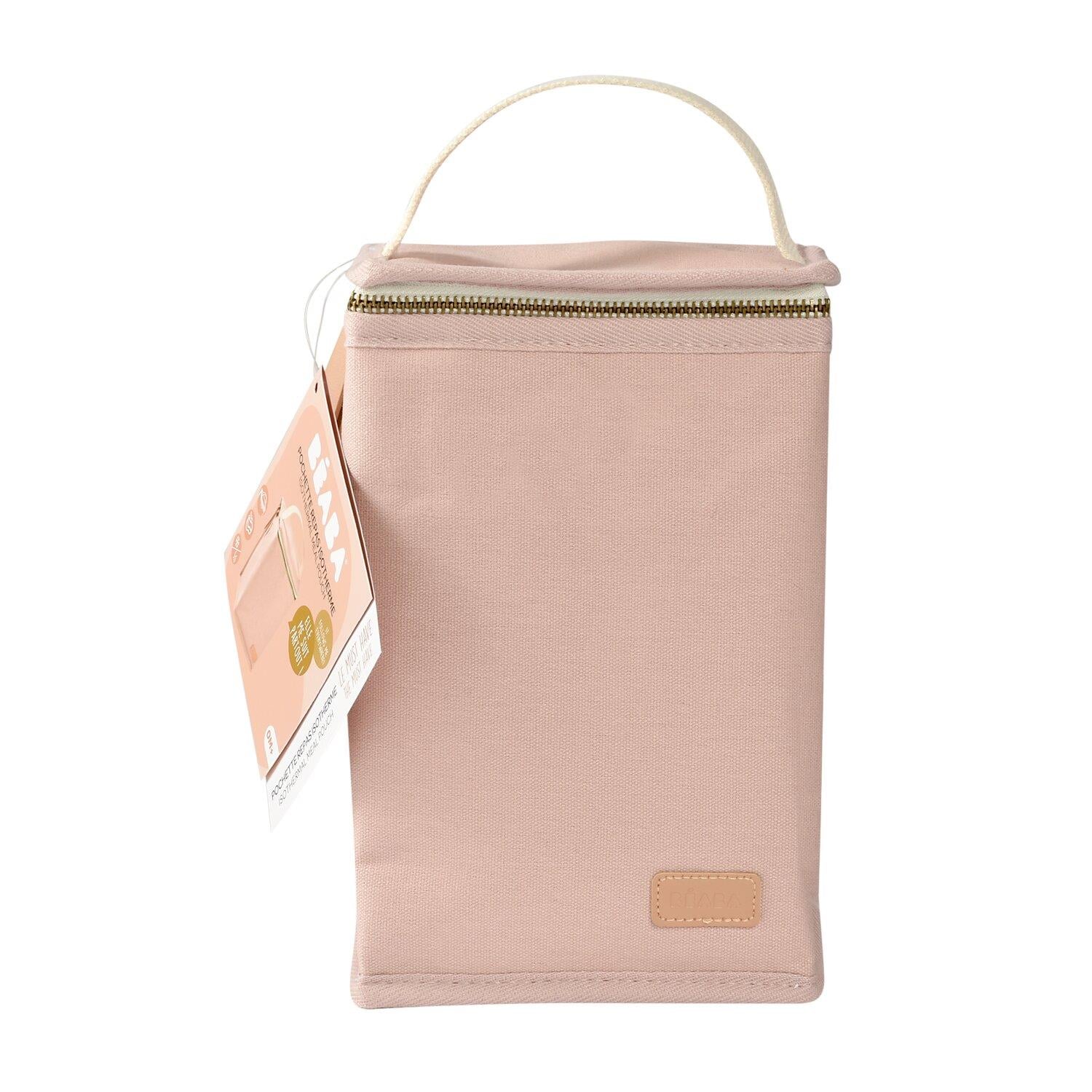 İZotermik Beslenme Çantası, Canvas Dusty Pink