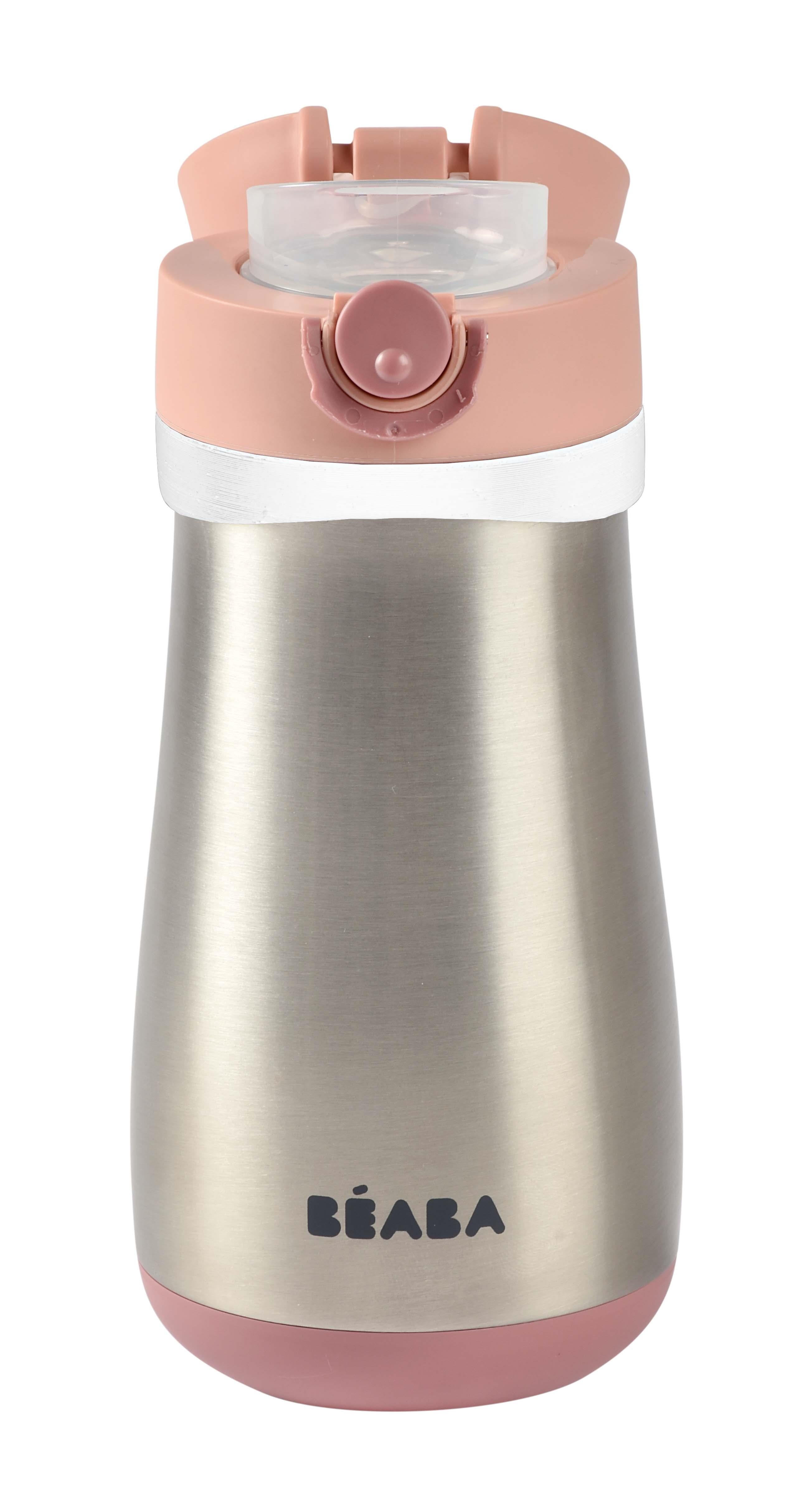 Paslanmaz Çelik Suluk 350 Ml, Old Pink