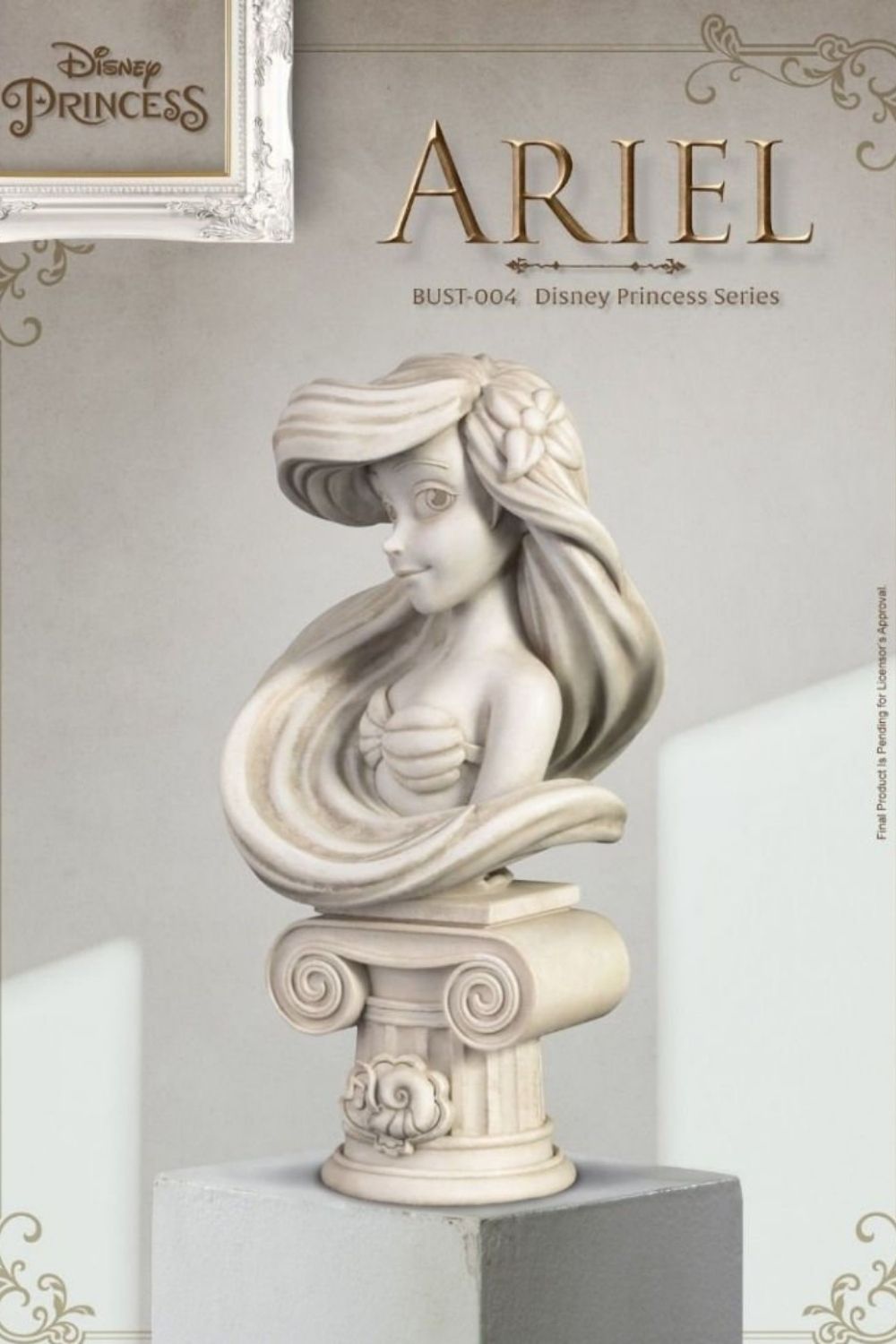 Beast Kingdom-Disney Princess Series Ariel Büst - Küçük Deniz Kızı-Büst-2-Milagron.com