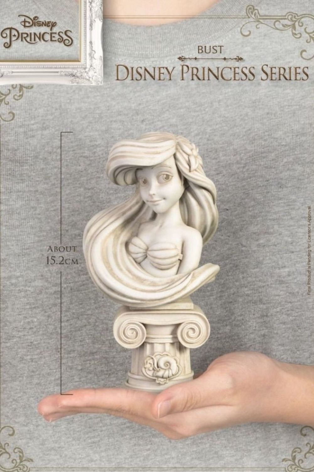Beast Kingdom-Disney Princess Series Ariel Büst - Küçük Deniz Kızı-Büst-5-Milagron.com