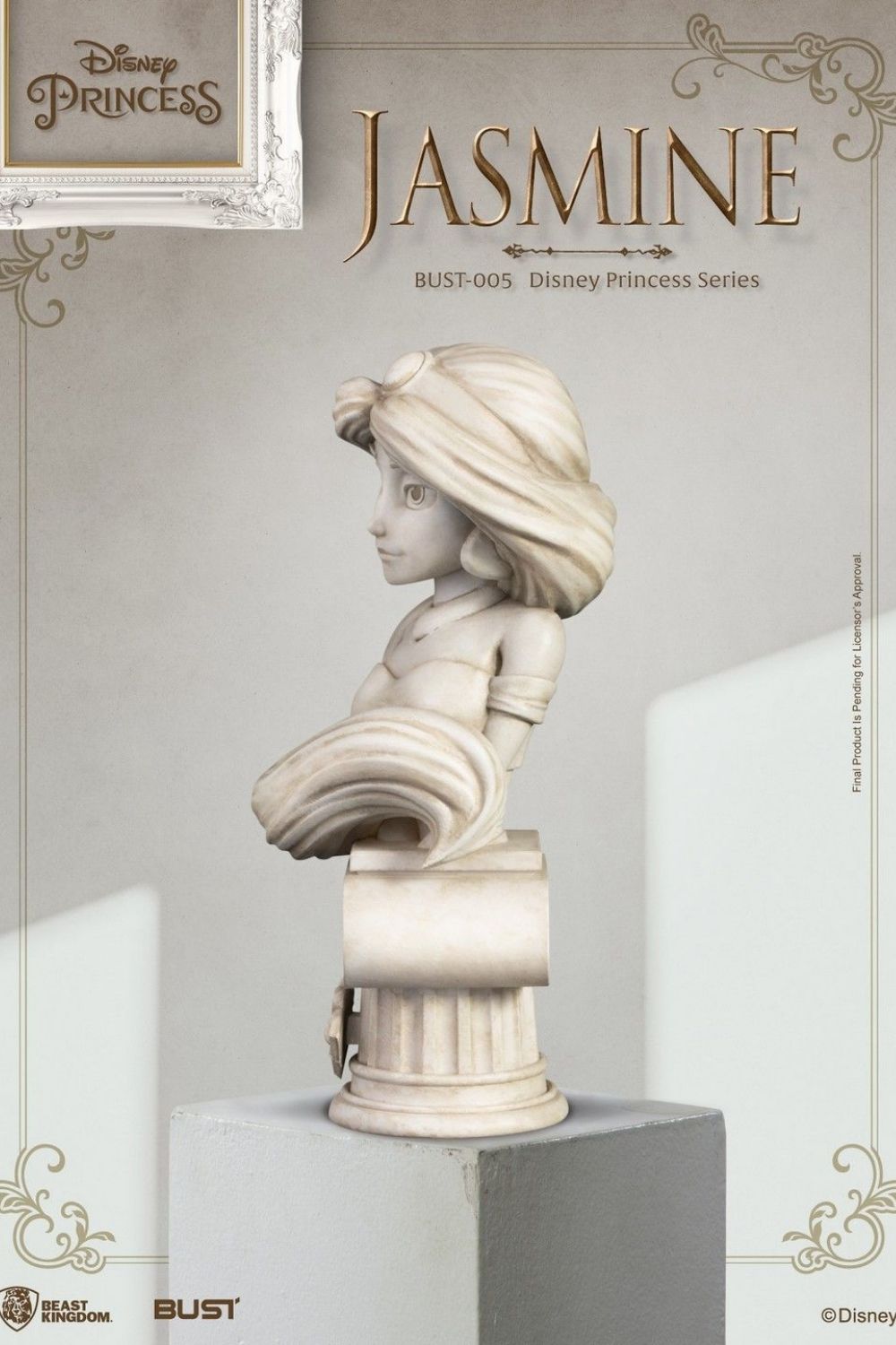 Beast Kingdom-Disney Princess Series Jasmine Büst - Alaaddin-Heykel-4-Milagron.com