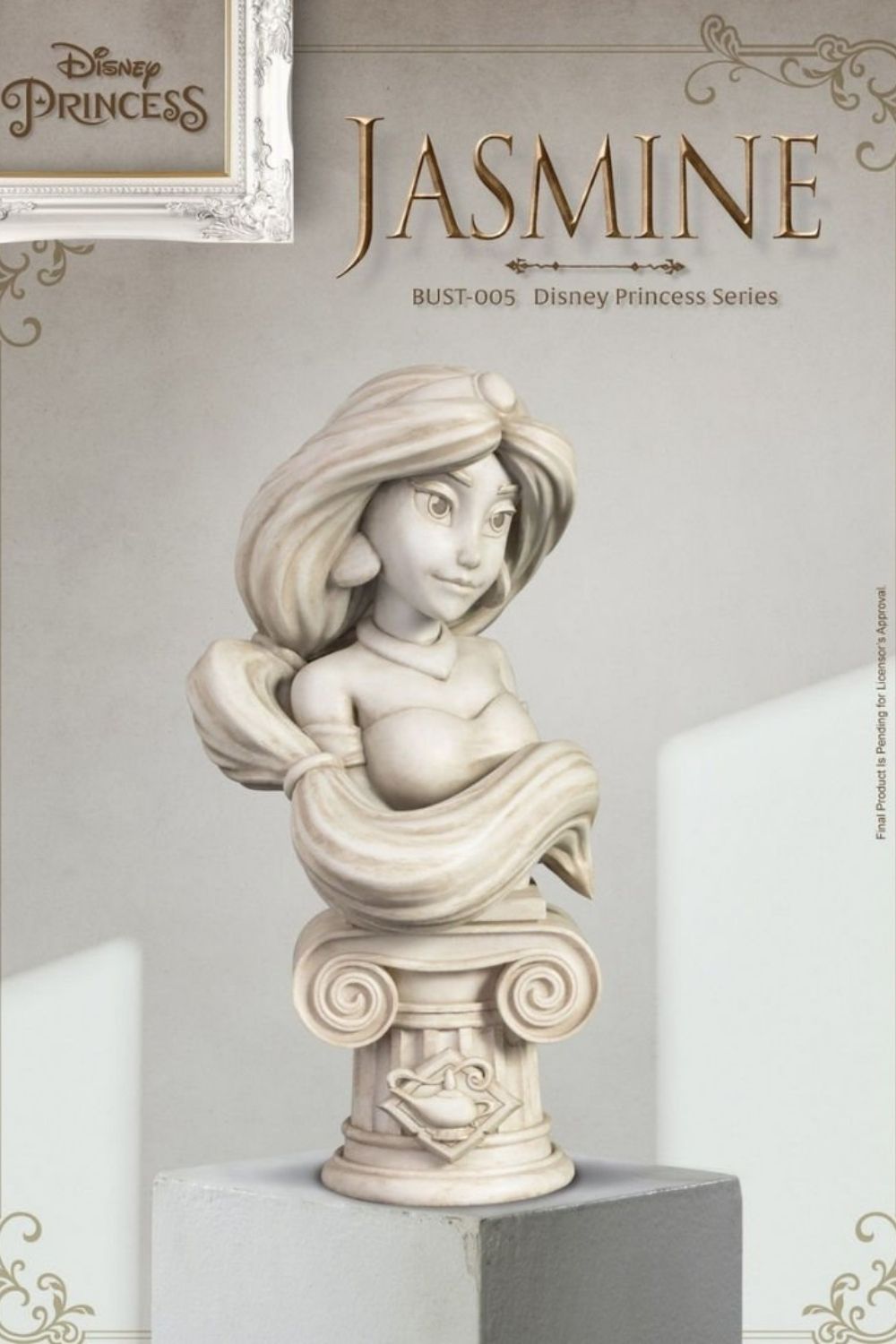 Beast Kingdom-Disney Princess Series Jasmine Büst - Alaaddin-Heykel-5-Milagron.com