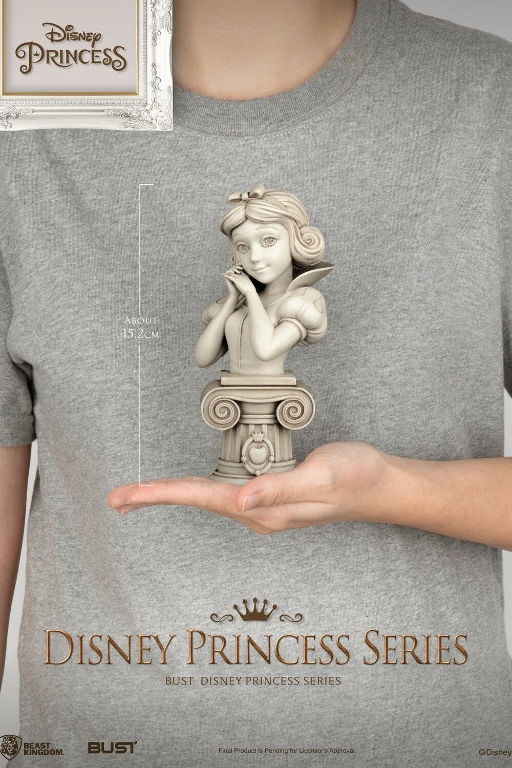 Beast Kingdom-Disney Princess Series Pamuk Prenses Büst - Pamuk Prenses ve Yedi Cüceler-Heykel-6-Milagron.com