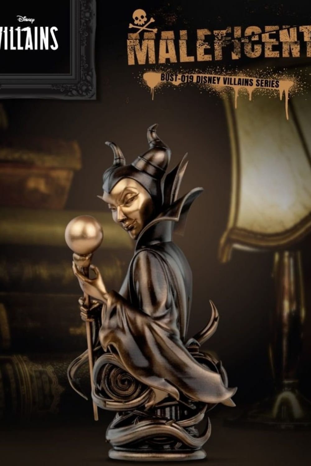 Beast Kingdom-Disney Villains Series Maleficent Büst - Uyuyan Güzel-Büst-2-Milagron.com