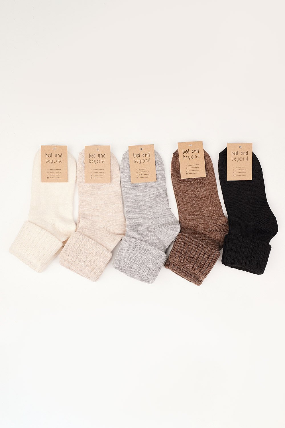 Bed and Beyond-Basic Kalın Çorap 5'li-Çorap-1-Milagron.com