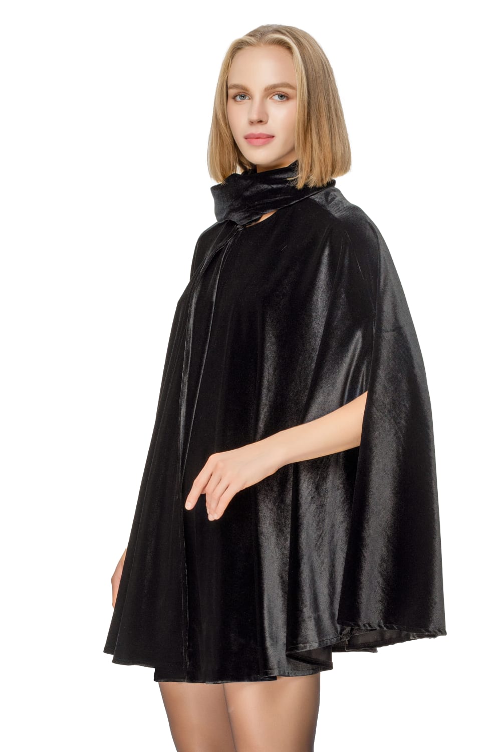 Belongs To Her-Scarlet Kadife Pelerin-Panço-3-Milagron.com