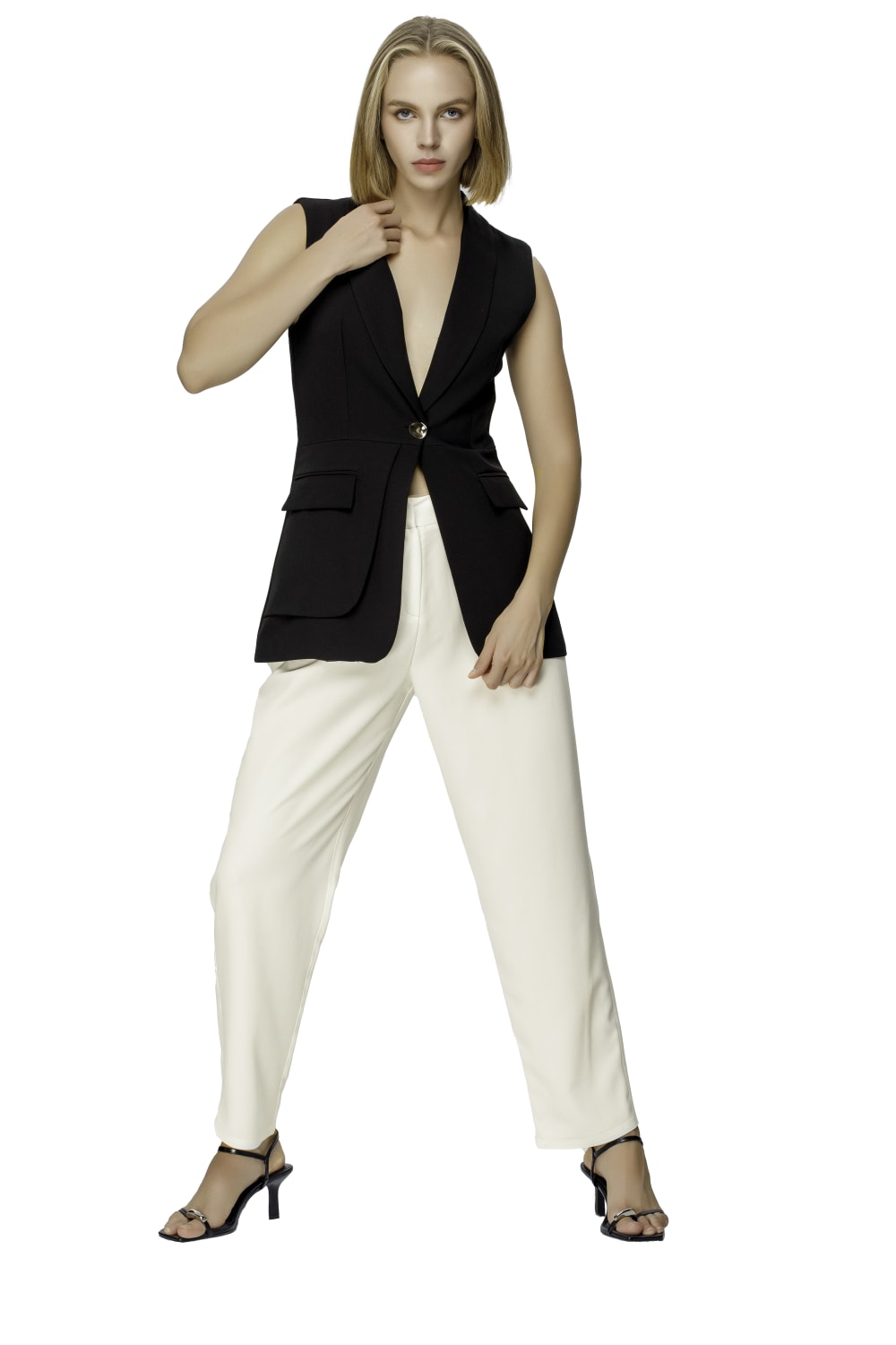 Belongs To Her-Vi̇vi̇an Pi̇leli̇ Pantalon-Kumaş Pantolon-1-Milagron.com