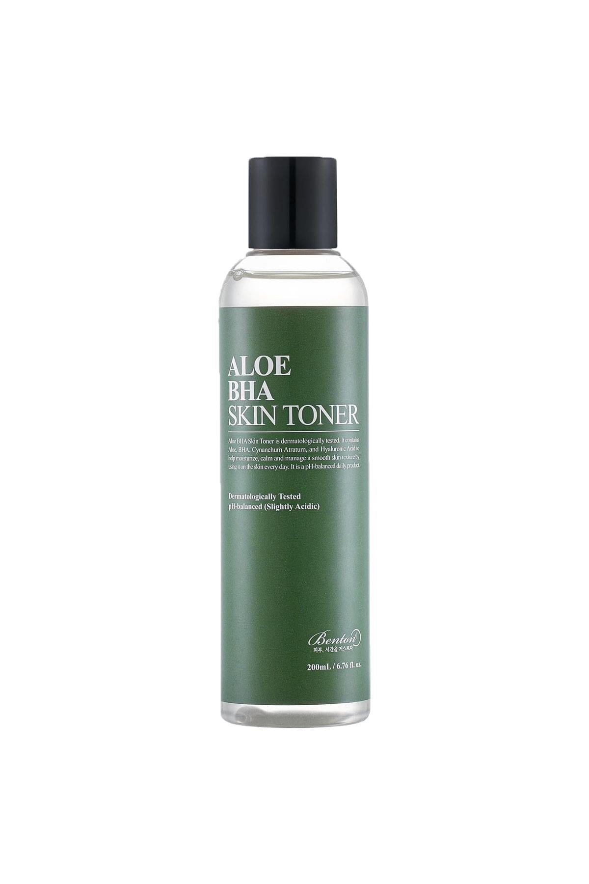 Benton-Aloe Bha Skin Toner Aloe & Bha İçeren Cilt Dengeleyici Günlük Tonik-Tonik-1-Milagron.com