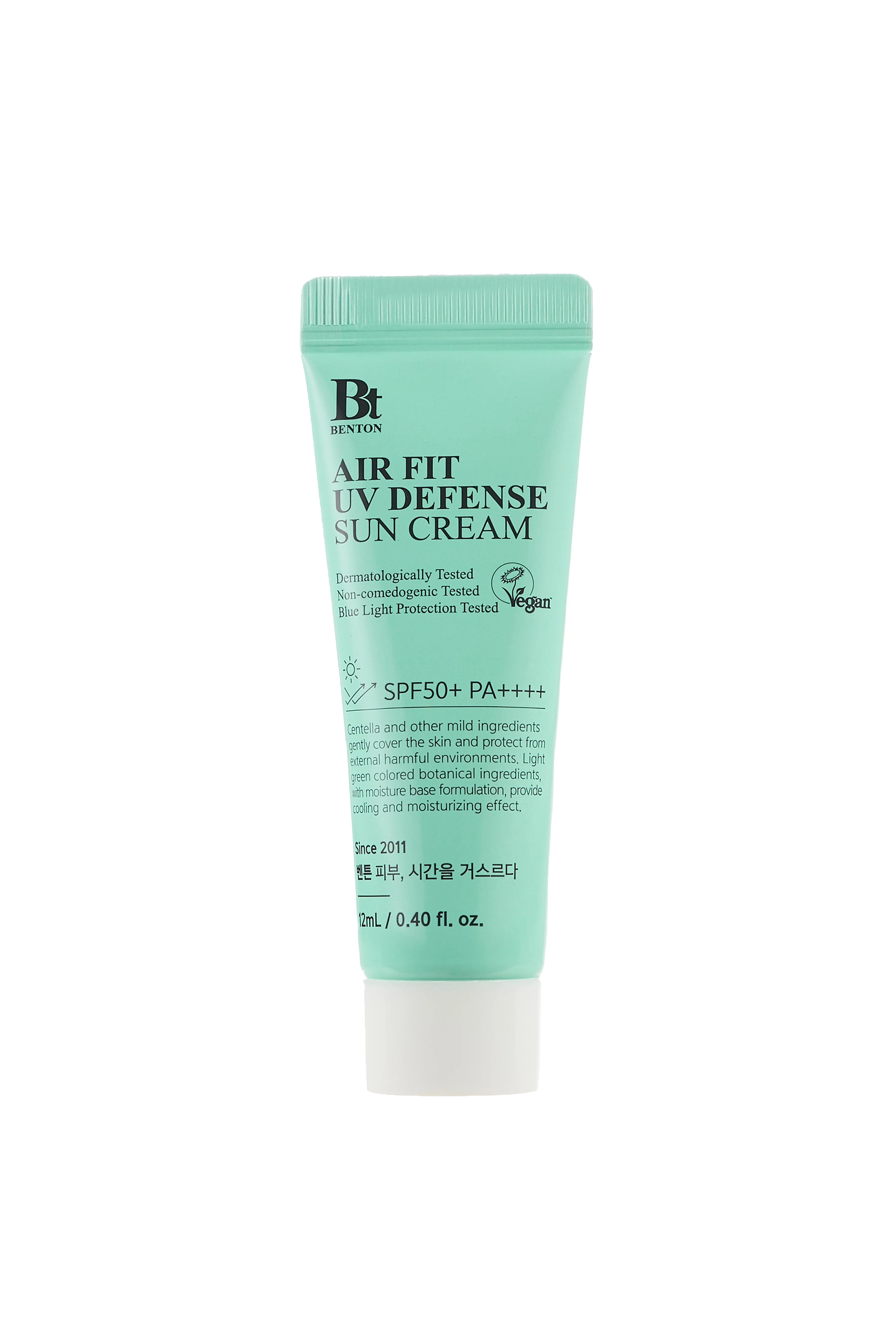 Benton-Benton Air Fit Uv Defense Sun Cream Spf50+ Pa++++ 12ml Vegan Cica Güneş Kremi-Güneş Koruyucu-1-Milagron.com