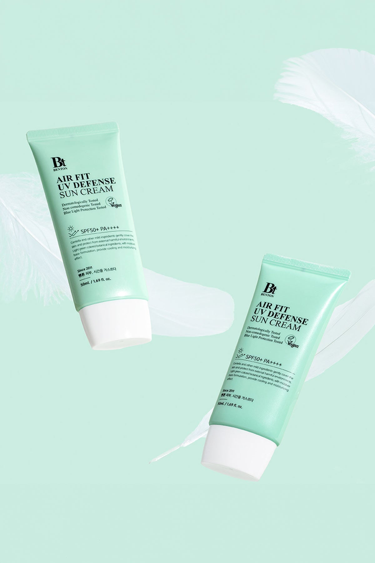 Benton-Benton Air Fit Uv Defense Sun Cream Spf50+ Pa++++ 50ml Vegan Cica Güneş Kremi-Güneş Koruyucu-5-Milagron.com