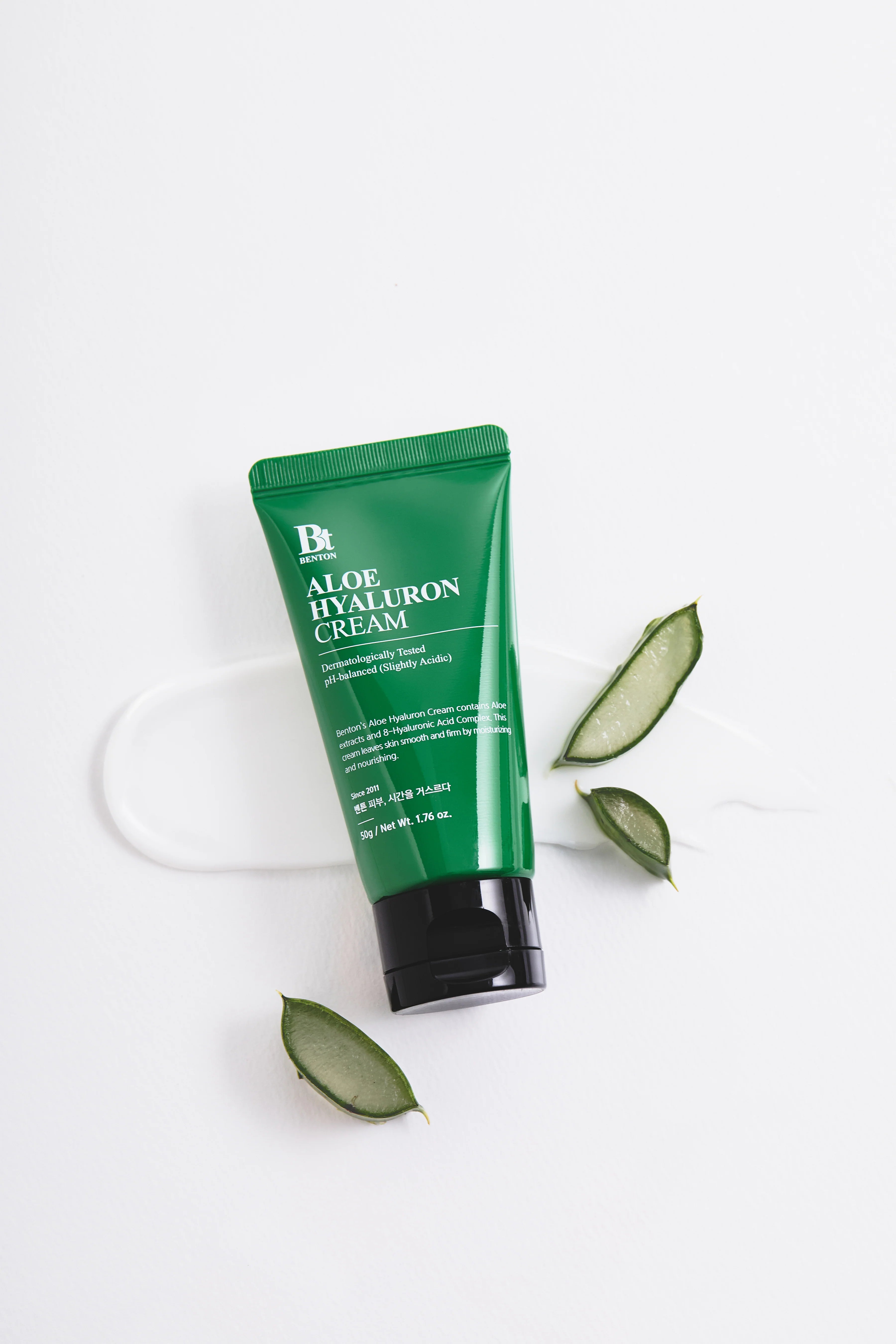Benton-Benton Aloe Hyaluron Cream Aloe & Hyalüronik Asitli Nemlendirici Krem-Yüz Nemlendiricisi-2-Milagron.com