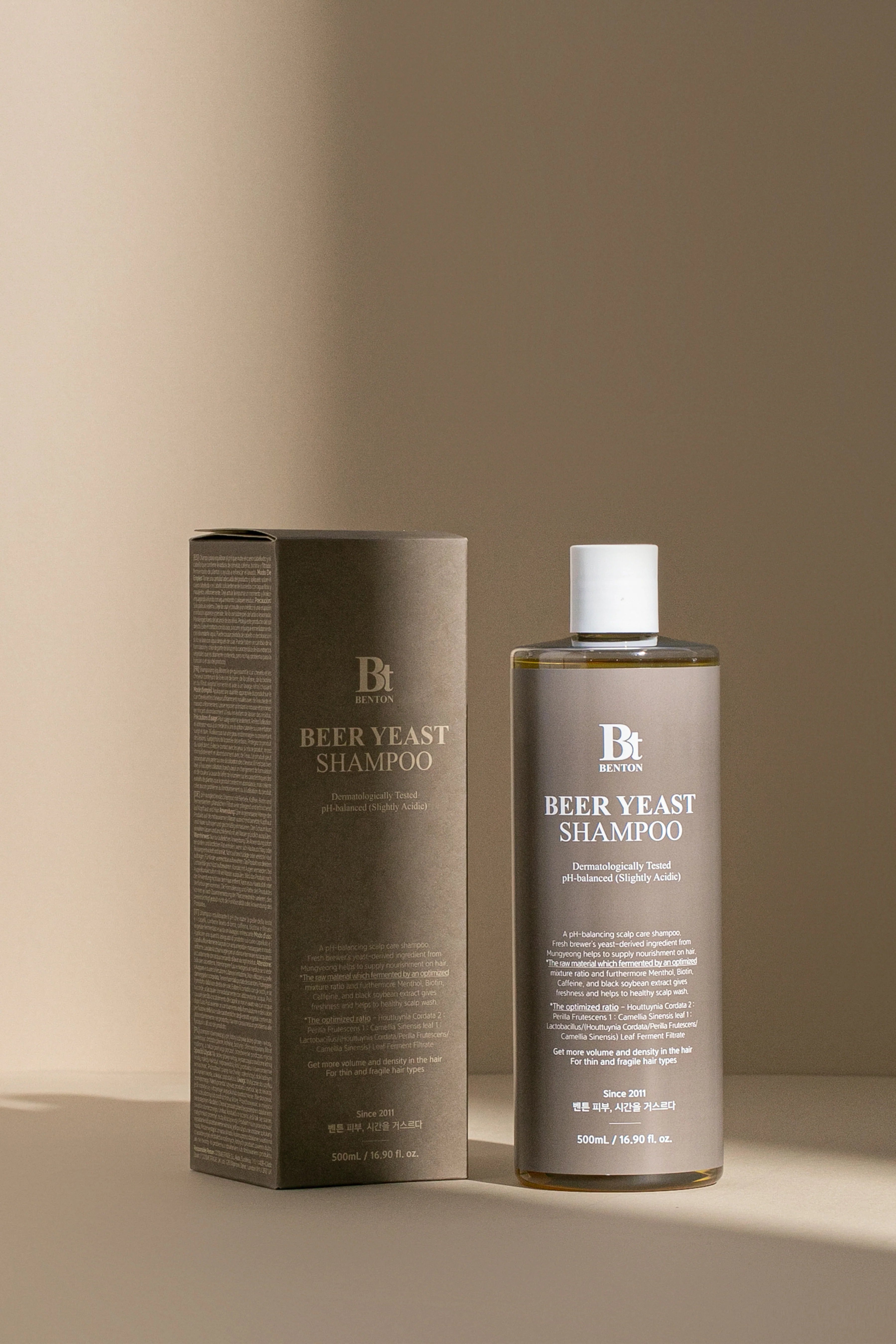 Benton-Benton Beer Yeast Shampoo 500ml Hacim Ve Işıltı Veren Maya şampuanı-Şampuan-5-Milagron.com