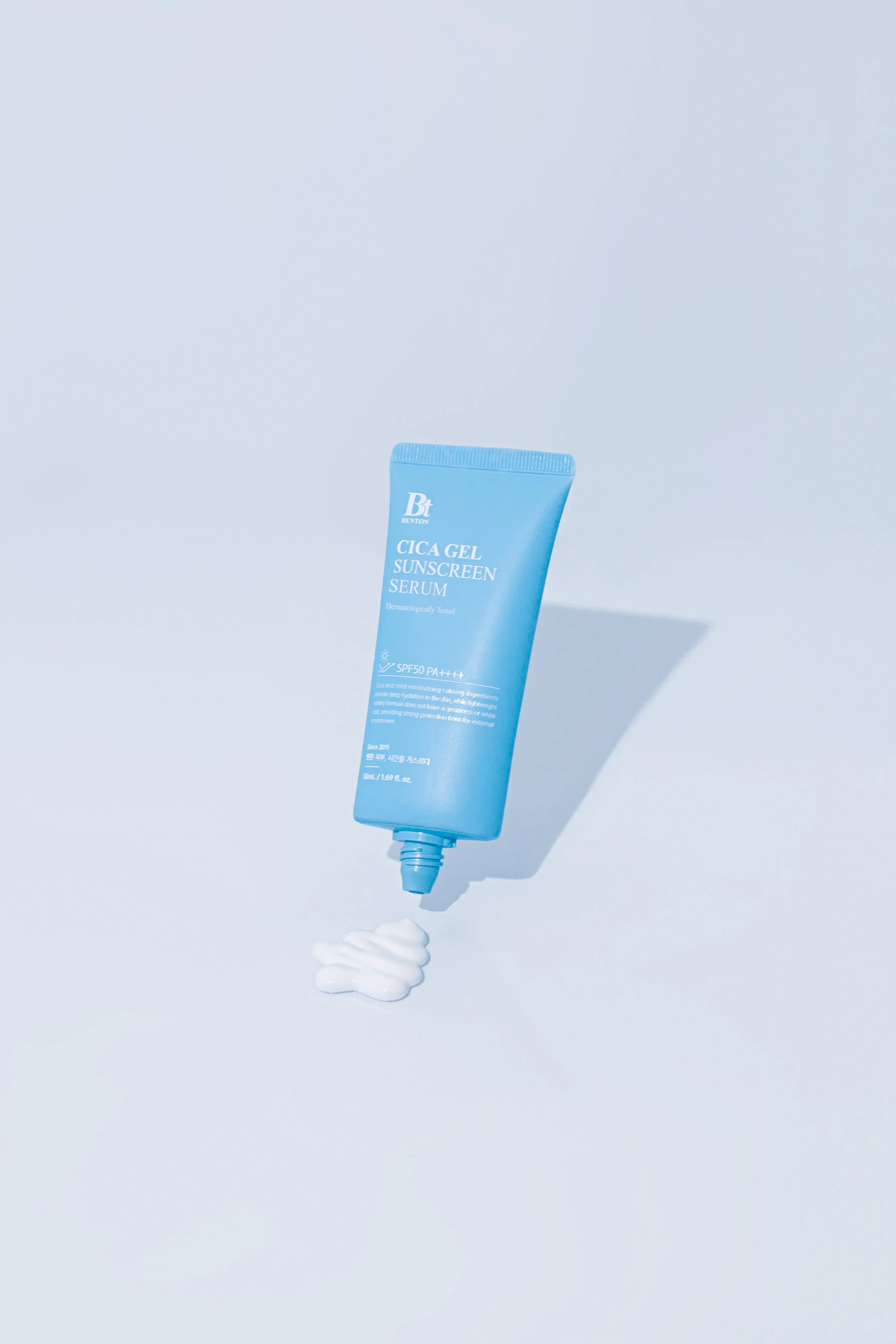 Benton-Benton Cica Gel Sunscreen Serum Spf50+ Pa++++ 50ml Yatıştırıcı Vegan Jel Güneş Koruyucu-Güneş Koruyucu-5-Milagron.com