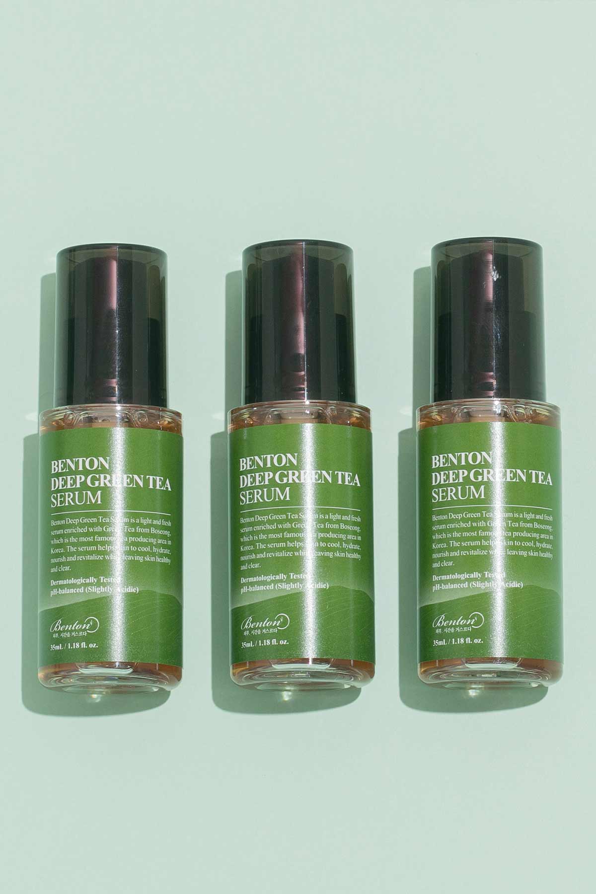 Benton-Benton Deep Green Tea Serum Yeşil Çay Serum-Yüz Serumu-3-Milagron.com