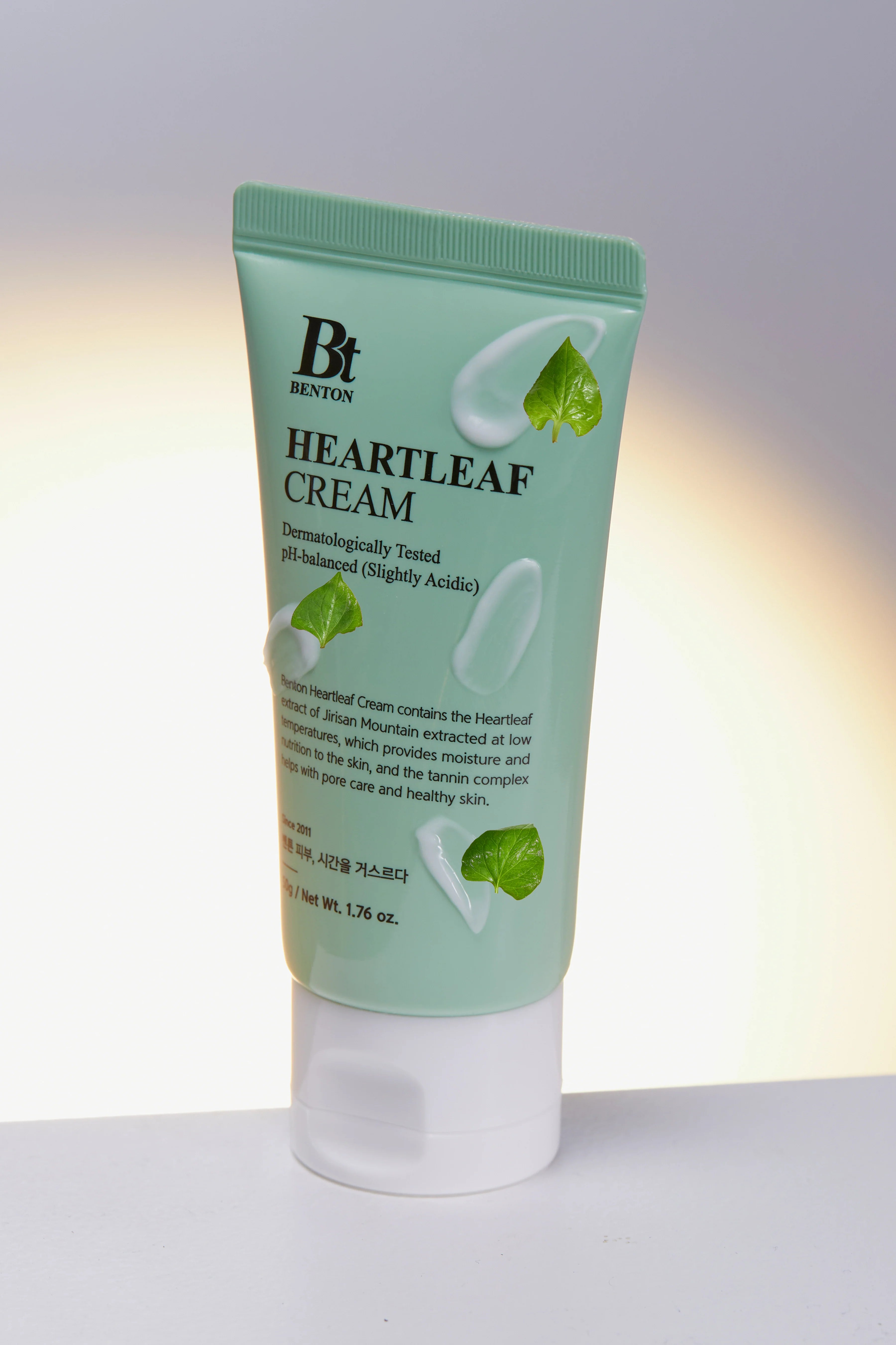 Benton-Benton Heartleaf Cream 50g Gözenek Sıkılaştırıcı & Yatıştırıcı Vegan Krem-Yüz Kremi-2-Milagron.com