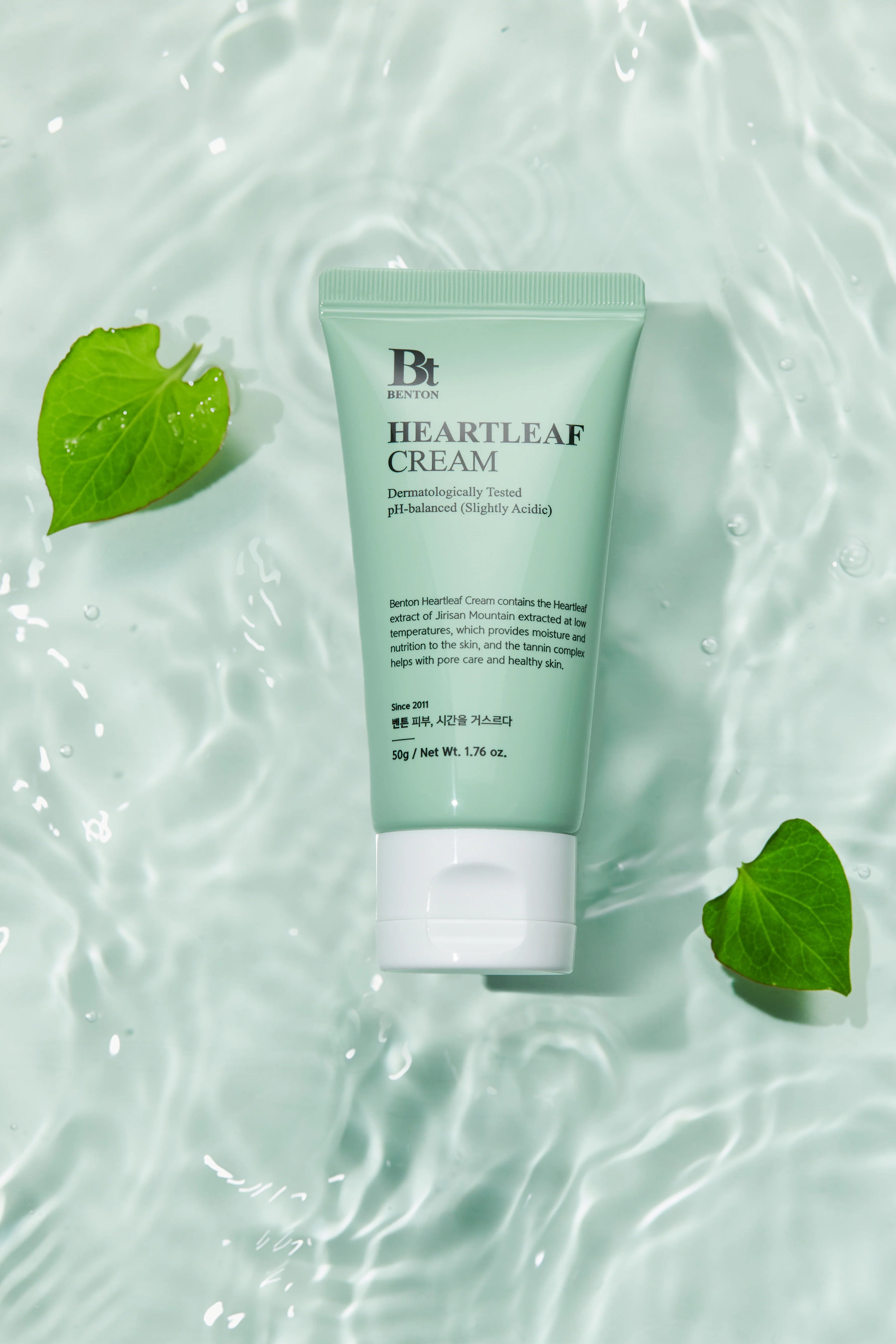 Benton-Benton Heartleaf Cream 50g Gözenek Sıkılaştırıcı & Yatıştırıcı Vegan Krem-Yüz Kremi-4-Milagron.com